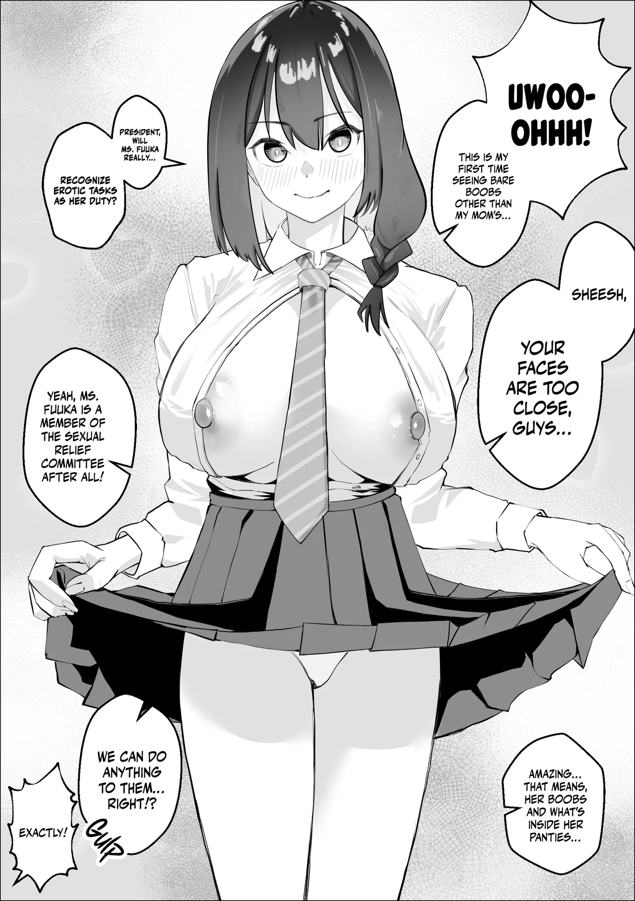 Saiminyaku -Shojo no Fuuki Iin o Yaritai Houdai / Hypnosis Drug -Doing As You Please With The Virgin Disciplinary Committee Member- page 7 full