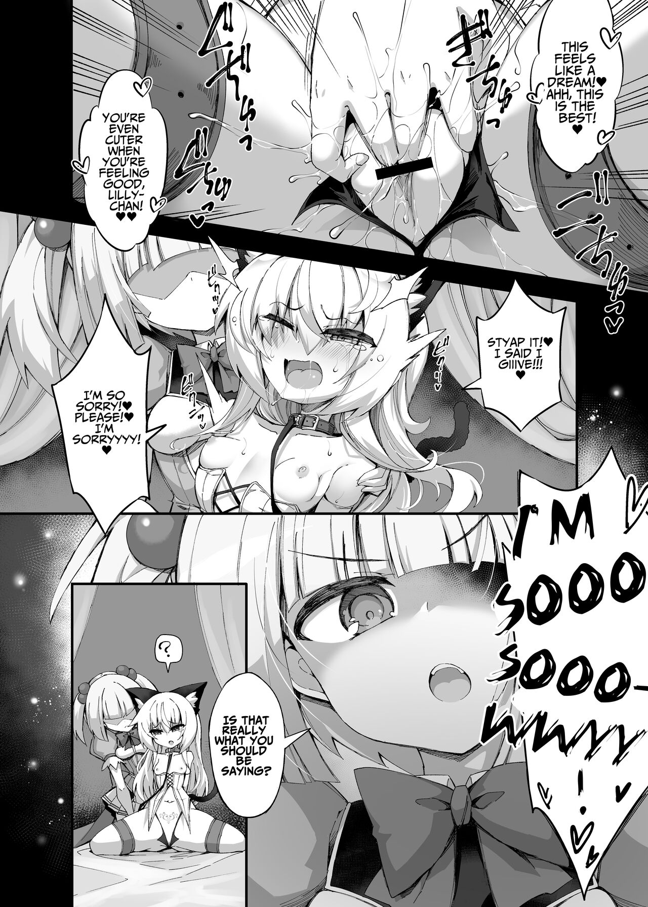 Masochist Kitty x Magical Girl ~A Manga About An Evil Magical Girl Being Thoroughly Broken In By A Magical Girl Of Justice~ page 10 full