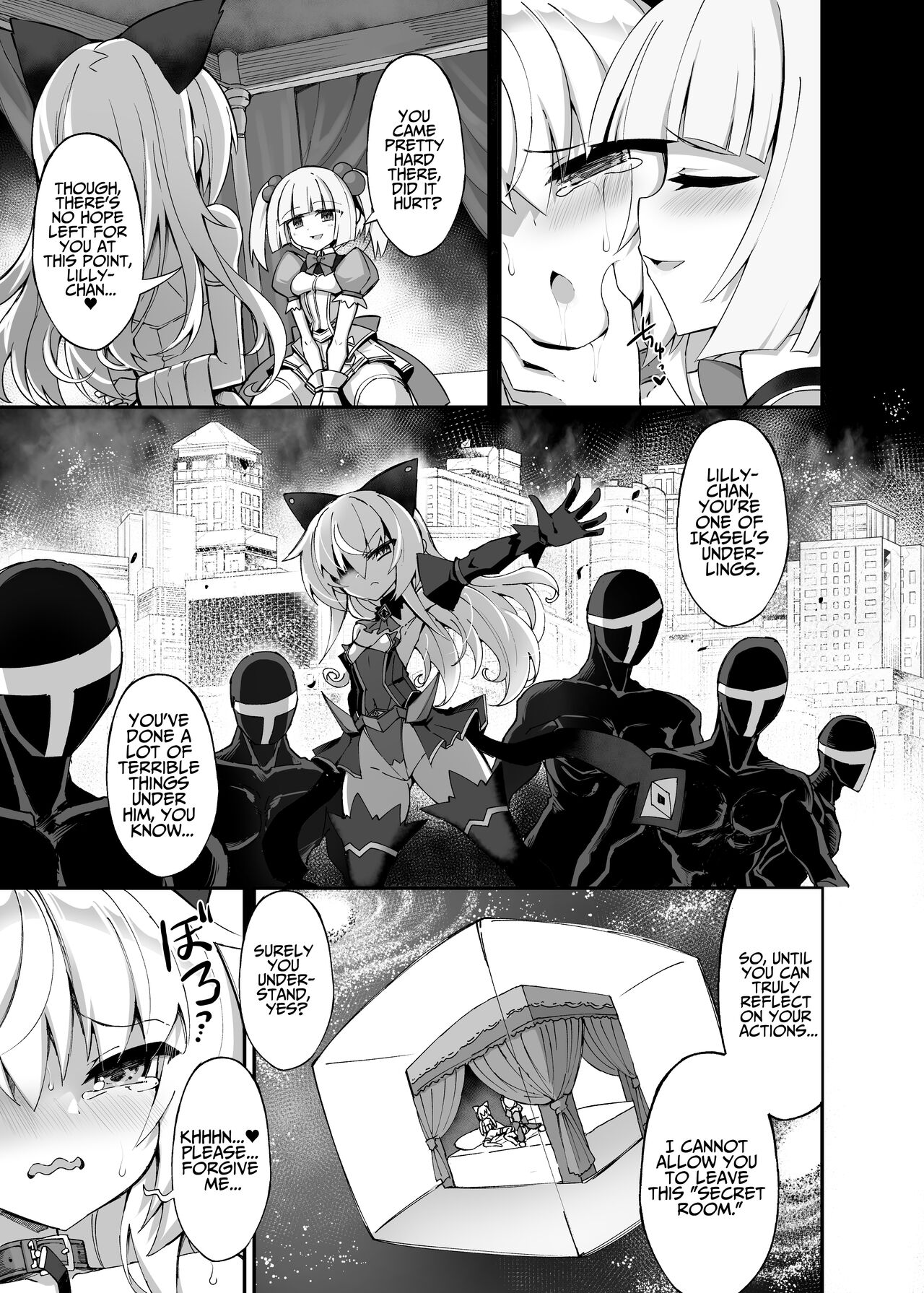 Masochist Kitty x Magical Girl ~A Manga About An Evil Magical Girl Being Thoroughly Broken In By A Magical Girl Of Justice~ page 5 full