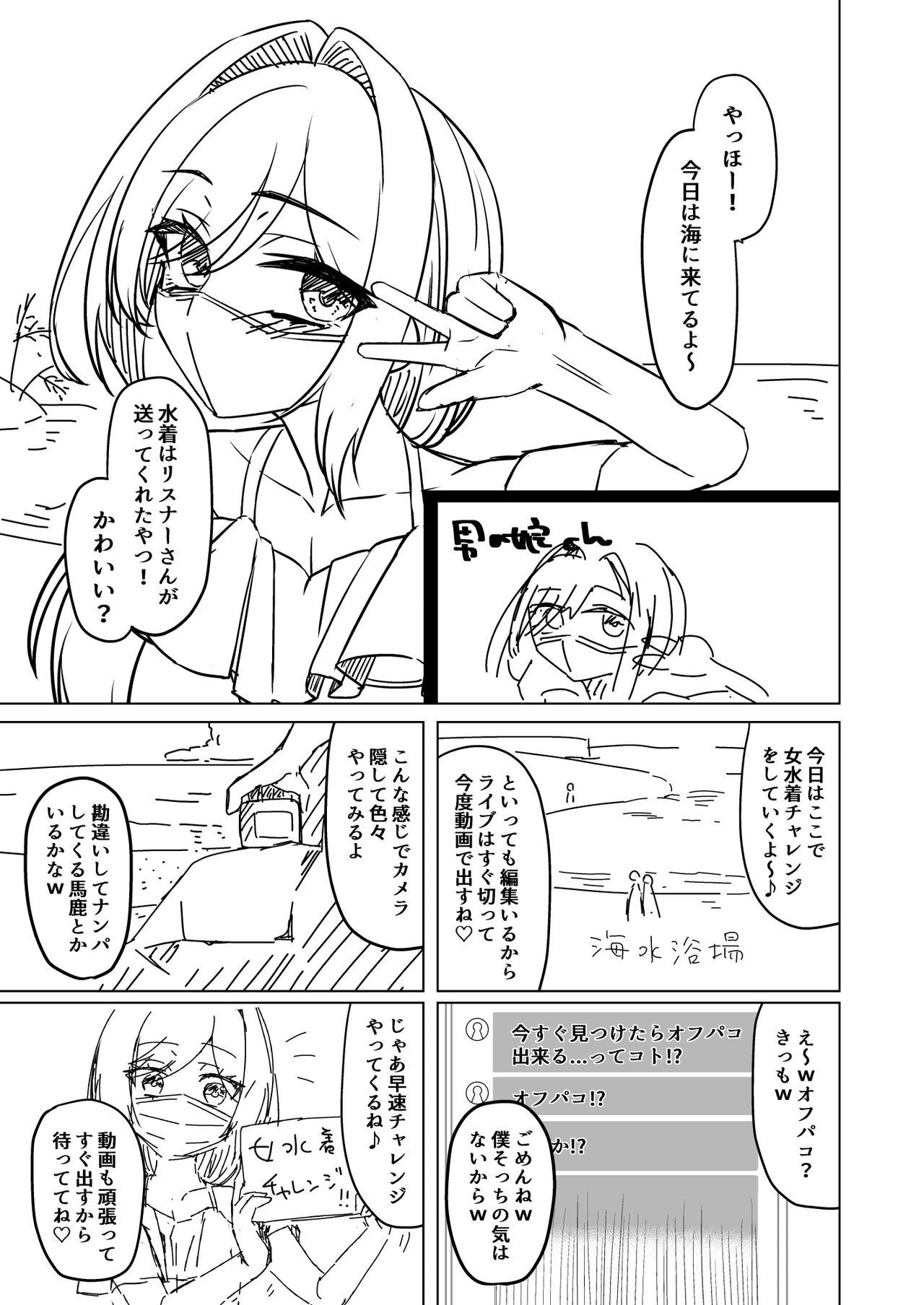 Otokonoko ga Mizugi Charenji Yatte Mita!? page 2 full
