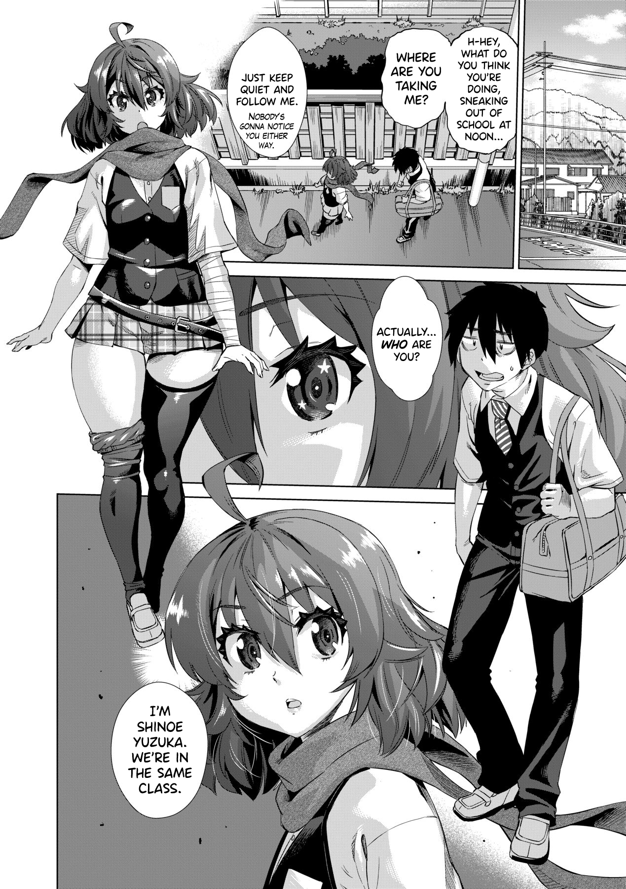 Jagan no Saimin Inryoku de Seitokai Les Joshi-tachi no Shojo o Kyousei Rape!! Ch.1-5 page 10 full