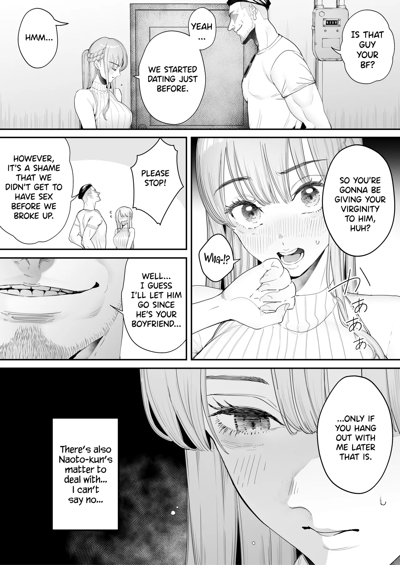 Boku wa Tsuma ga Netorare Nando mo Ikasareru Sugata o Mitsuzuketa. Soushuuhen | I Kept Watching While a Man Made My Wife Cum Over and Over Prologue page 9 full