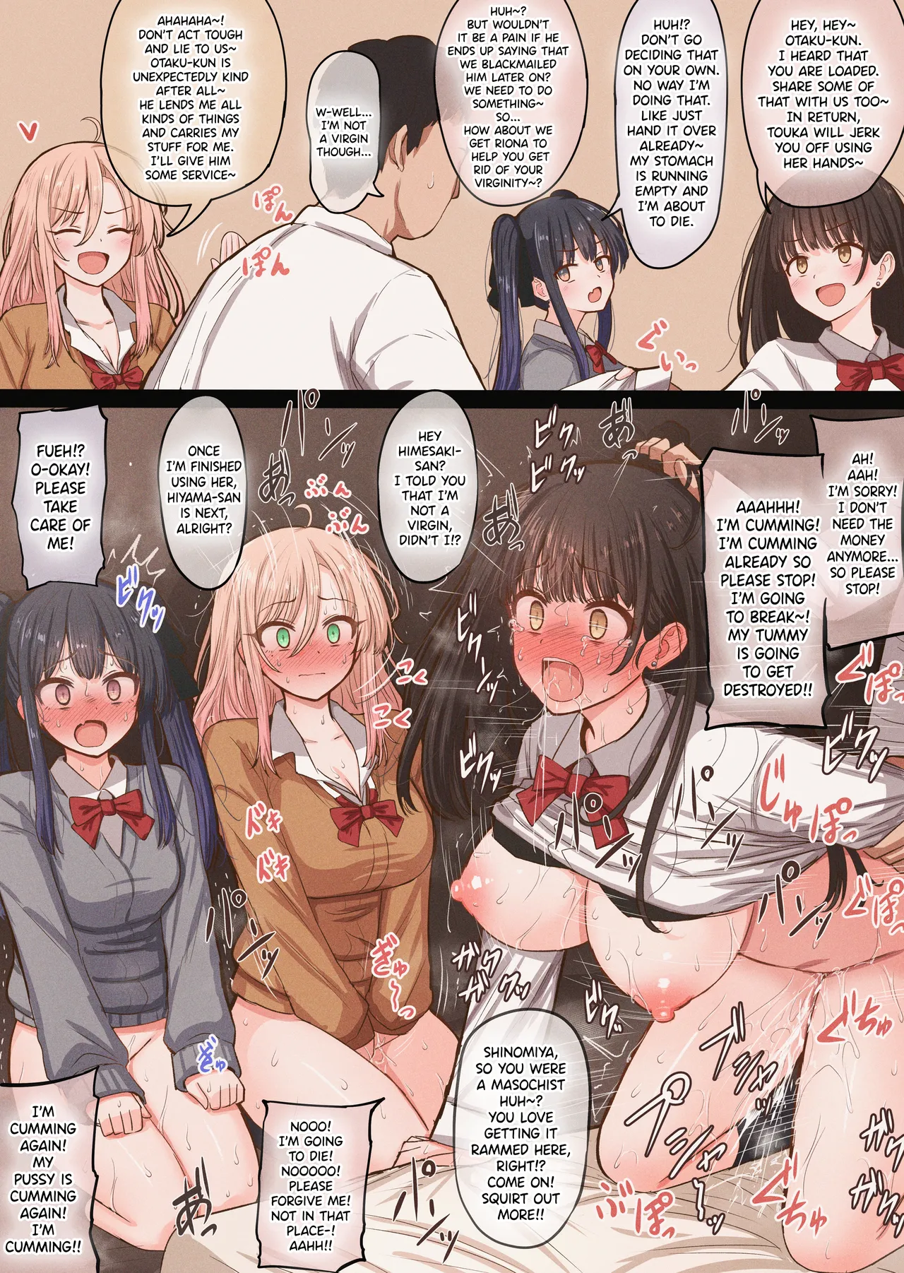 Class no Ichigun Joshi Group no Sonogo Kakimashita | I Drew What Happened to the Top Beauties of my Class page 1 full