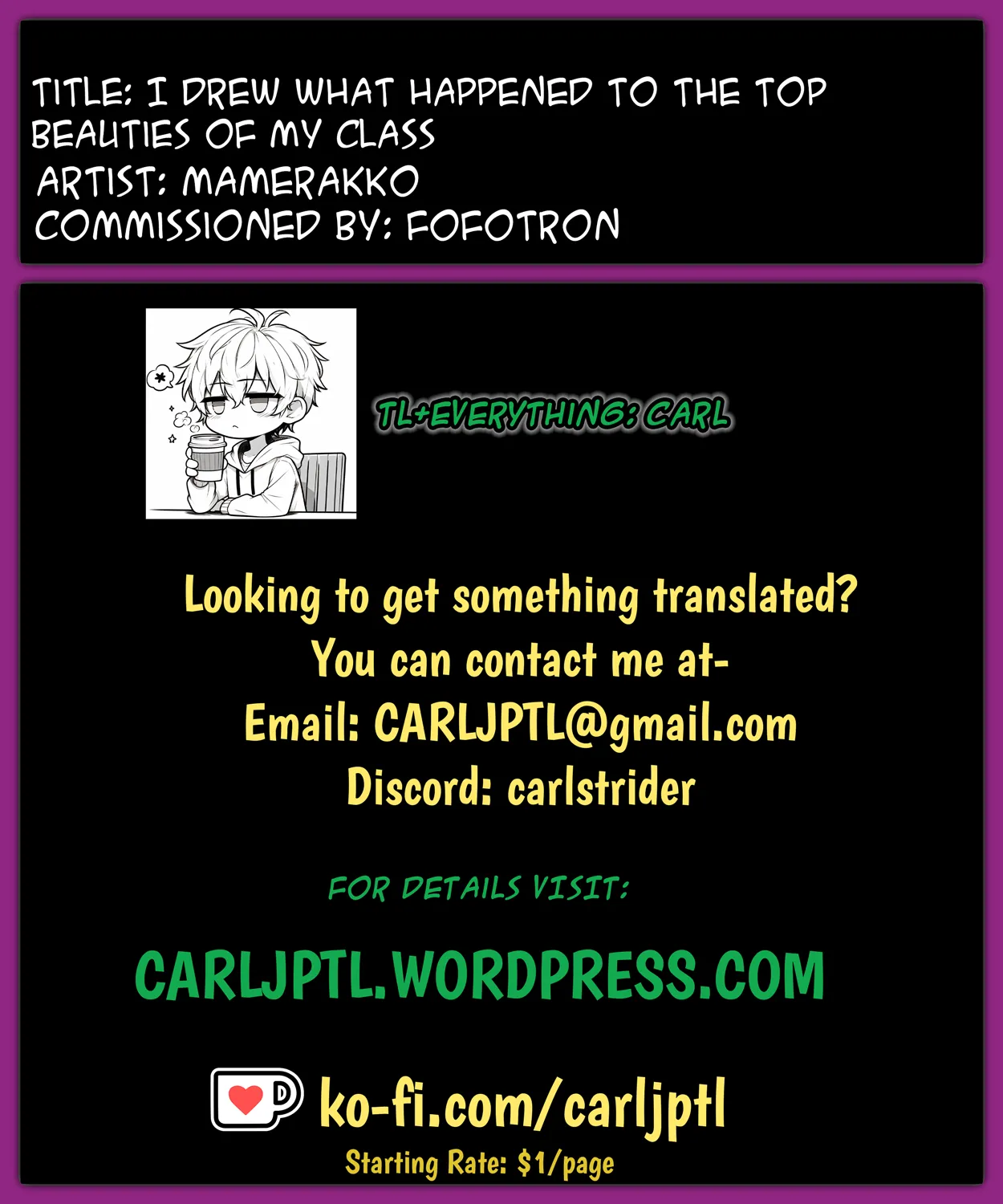 Class no Ichigun Joshi Group no Sonogo Kakimashita | I Drew What Happened to the Top Beauties of my Class page 4 full