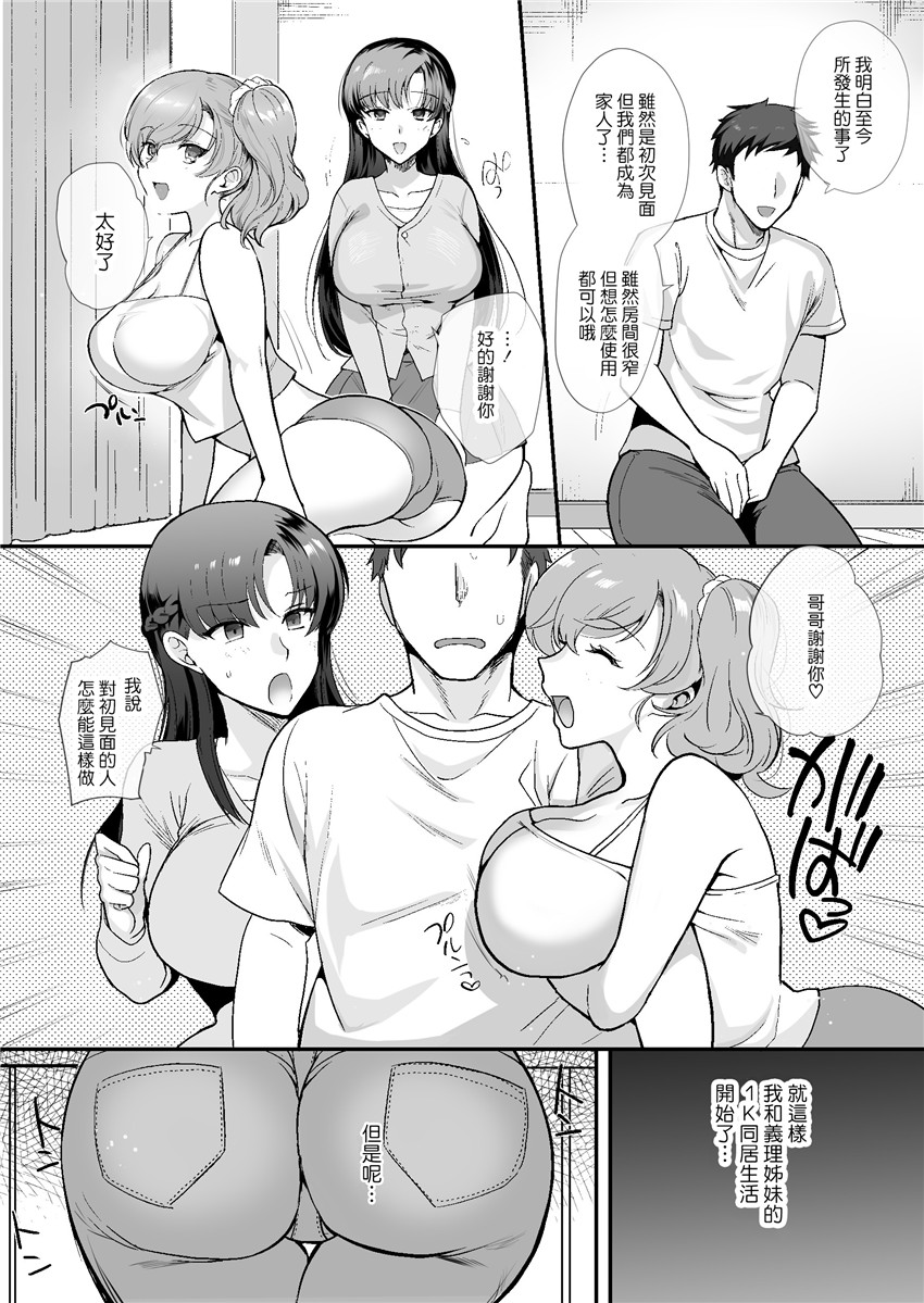 Erosugiru Doukyonin ~Dosukebe Shimai to 1K Doukyo Seikatsu~ page 10 full