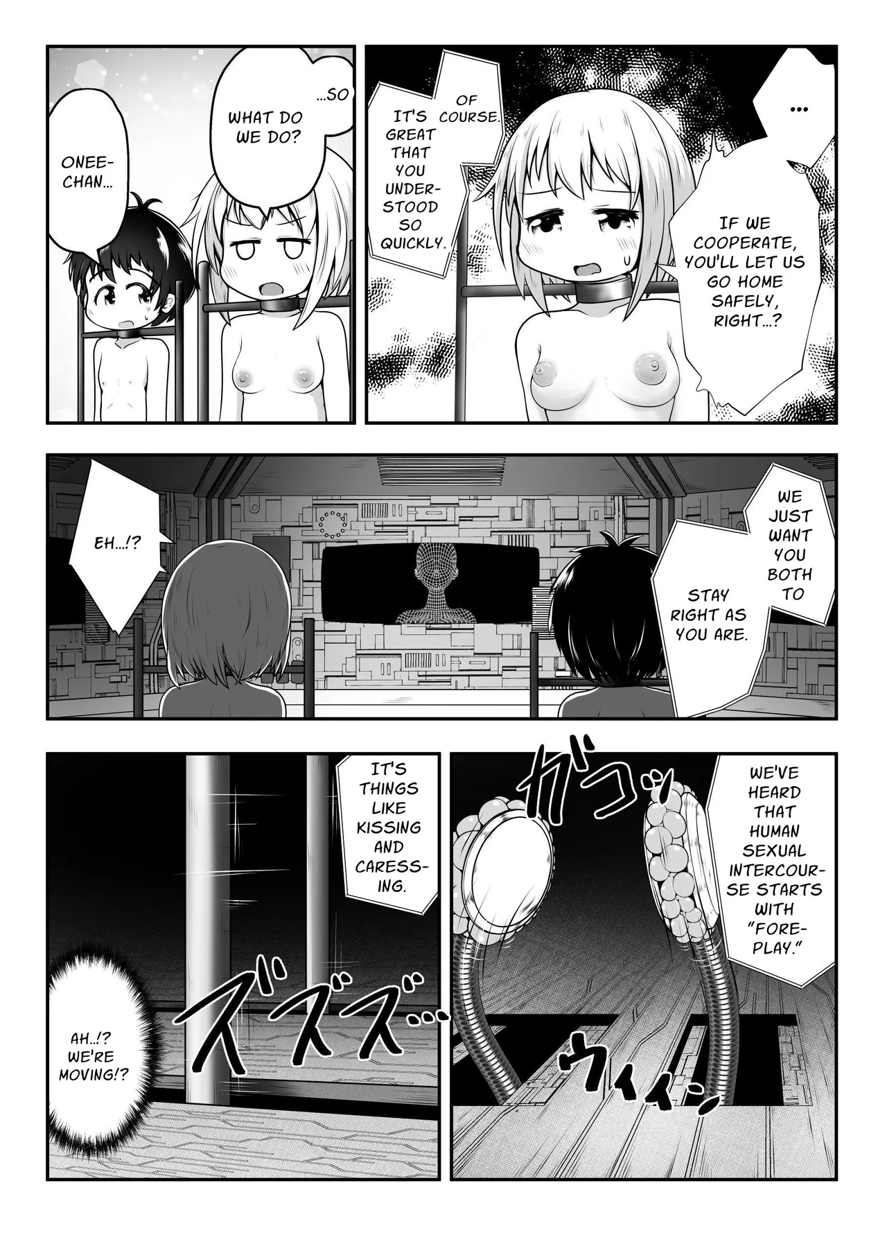 Friendly Siblings' Restrained Sex page 5 full