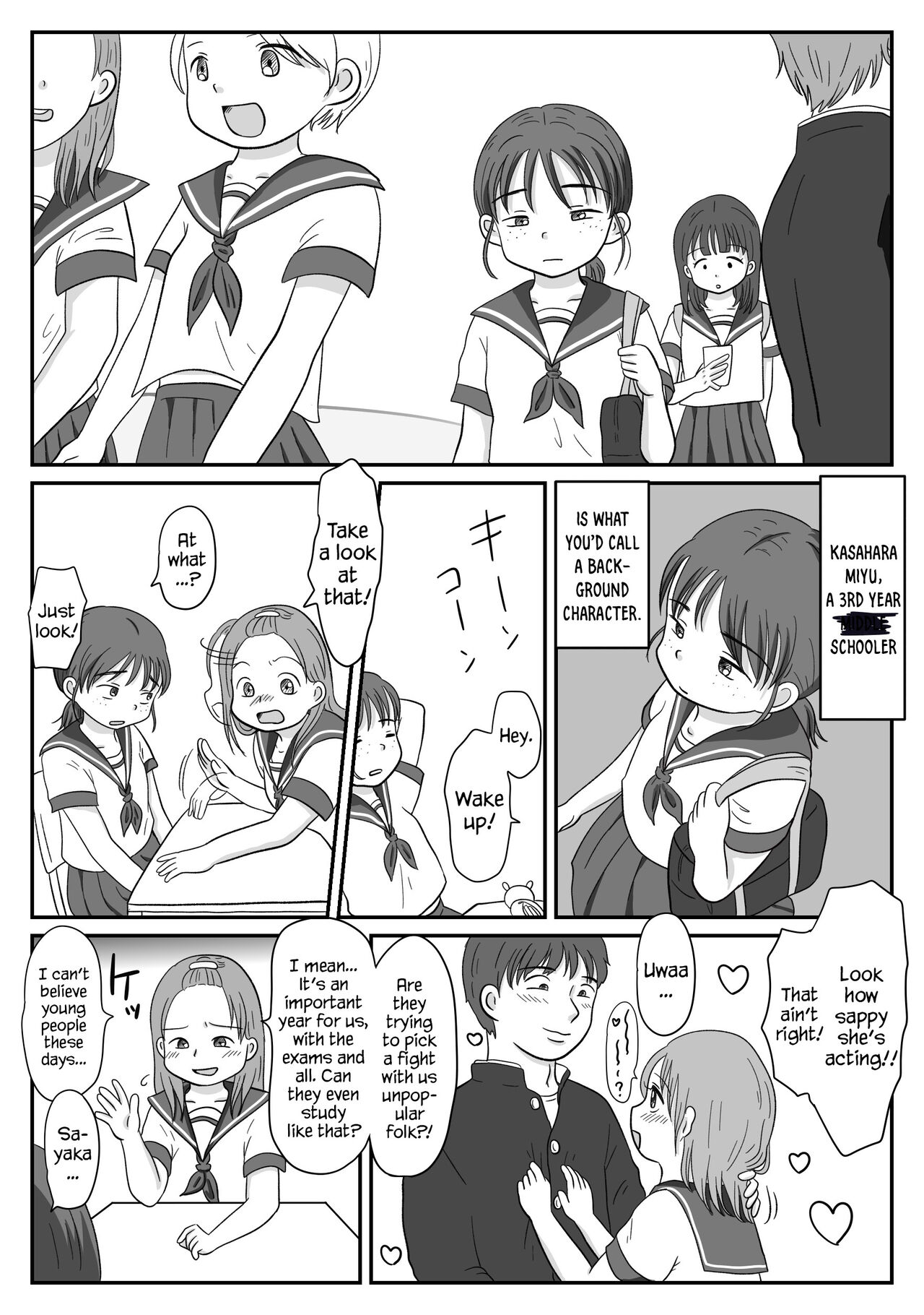 Jimiko, Rape Sareru. Series Soushuuhen | I Raped A Plain Girl. page 2 full
