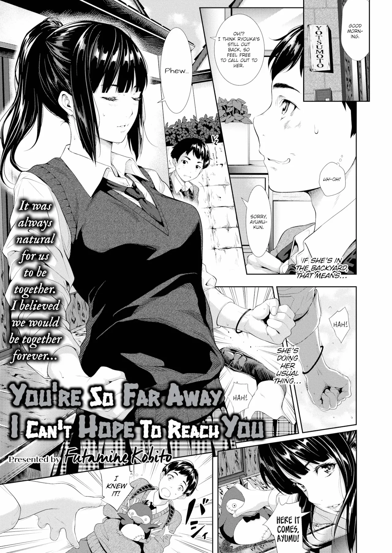 Tooi Kimi ni, Boku wa Todokanai | You're So Far Away, I Can't Hope To Reach You page 1 full