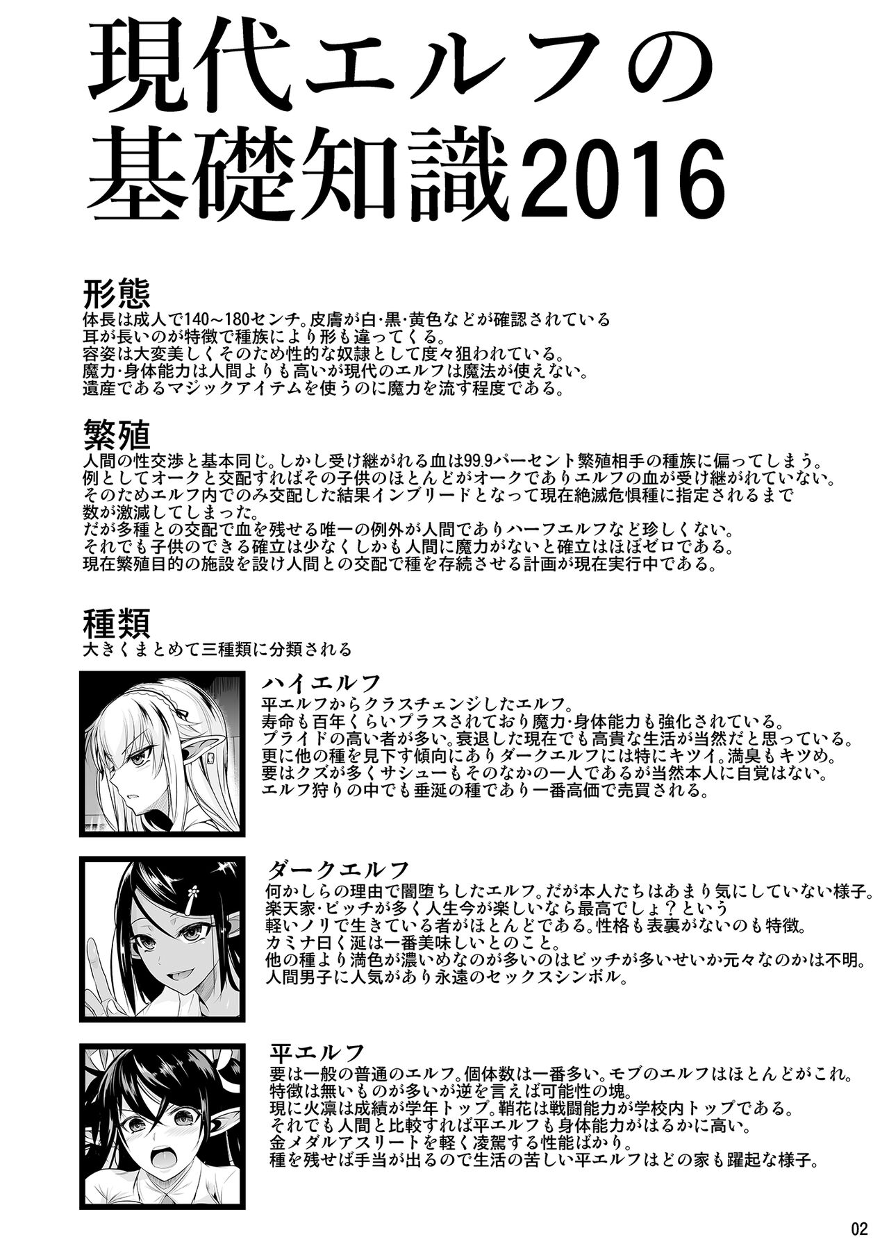 High Elf × High School Shuugeki Hen Zenjitsu page 3 full