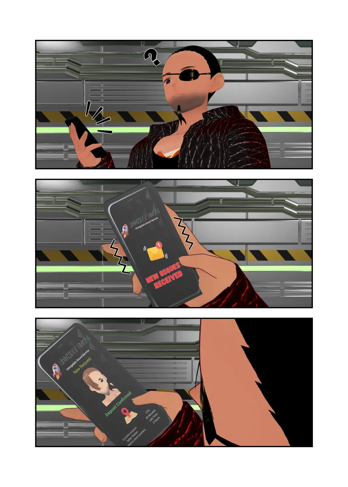 Rocket Boys - Galactic Escort Service Episode 1 page 2 full