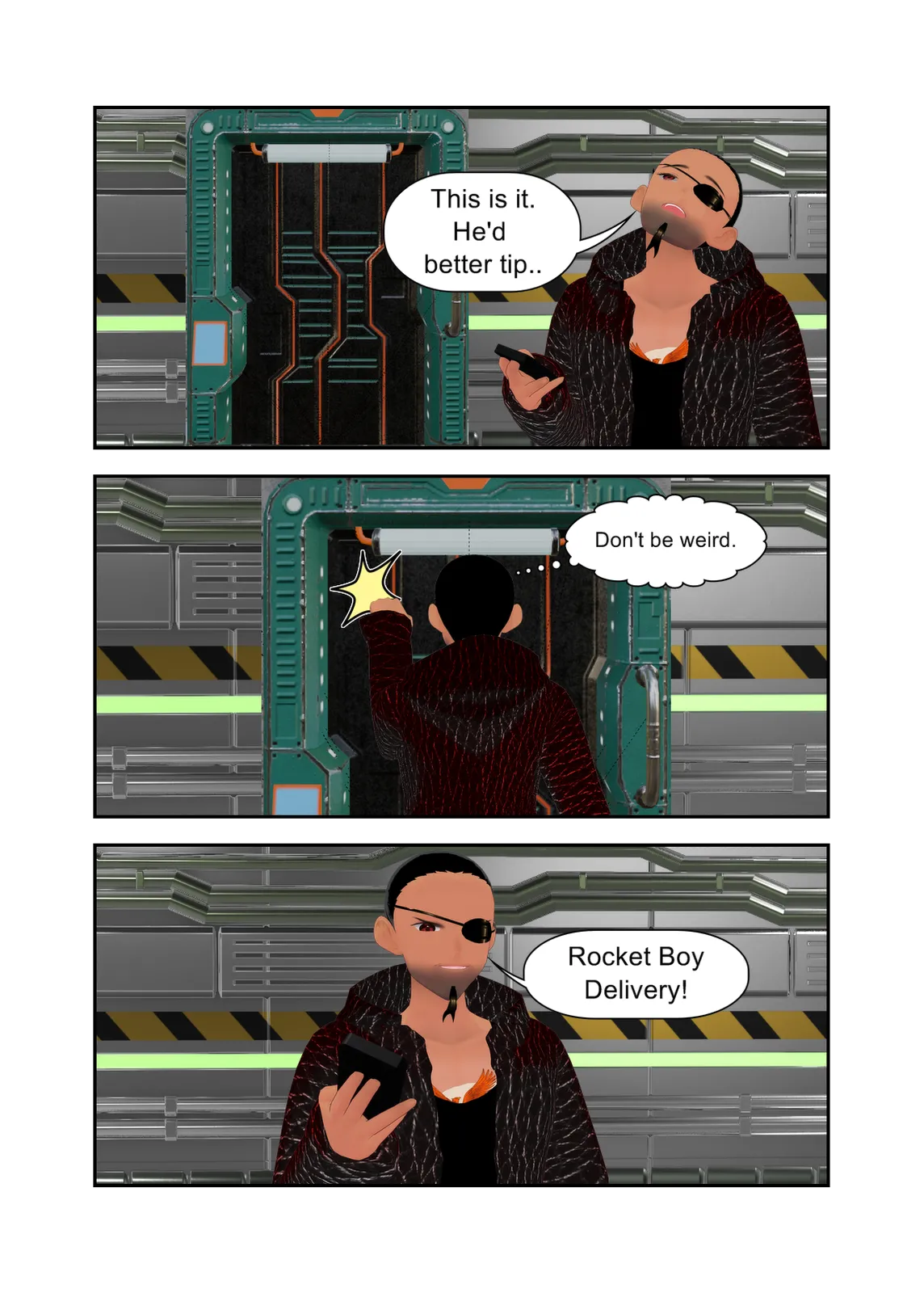 Rocket Boys - Galactic Escort Service Episode 1 page 5 full