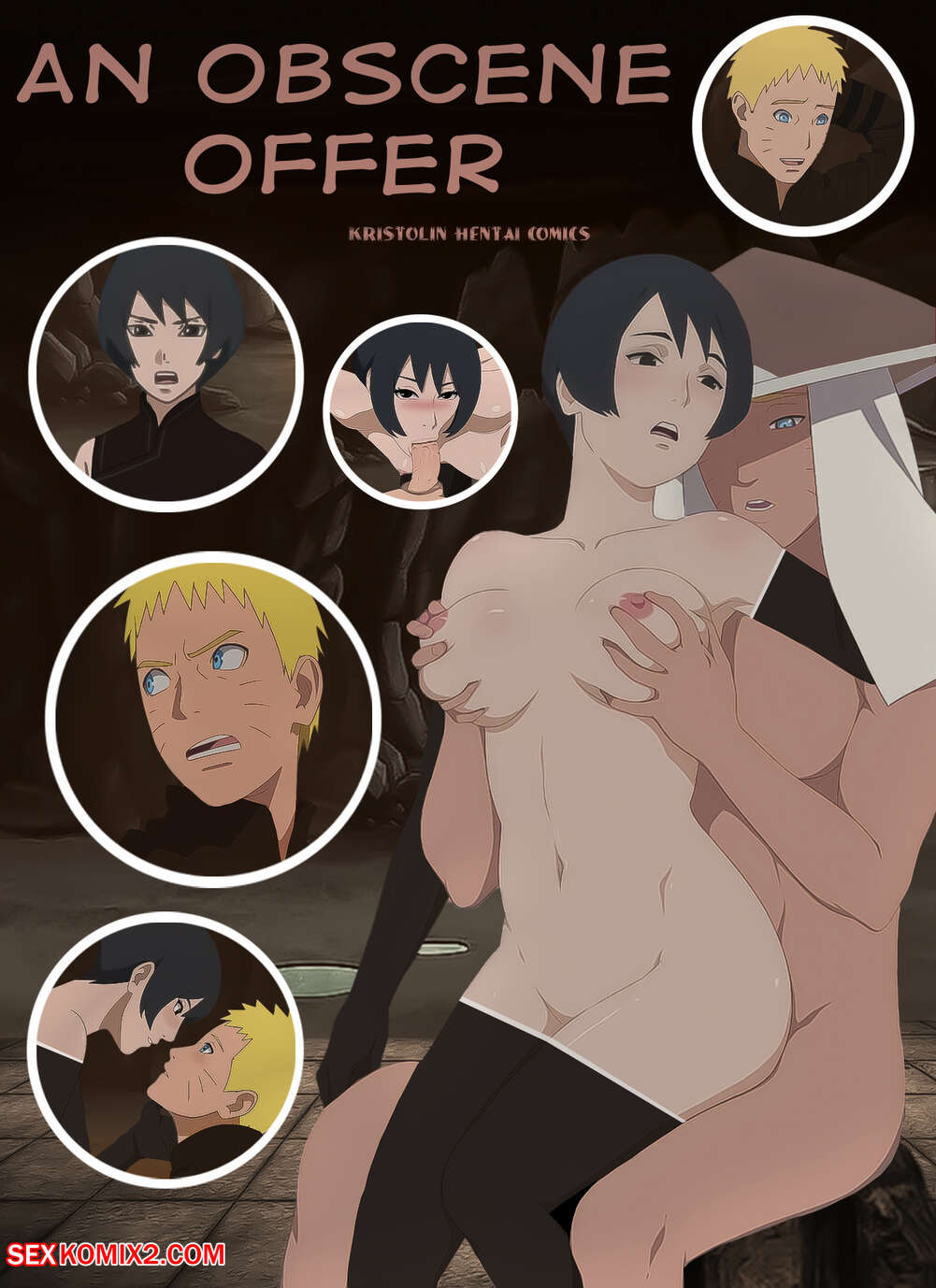 Naruto. An obscene offer. KristoLin for sexkomix2.com page 1 full