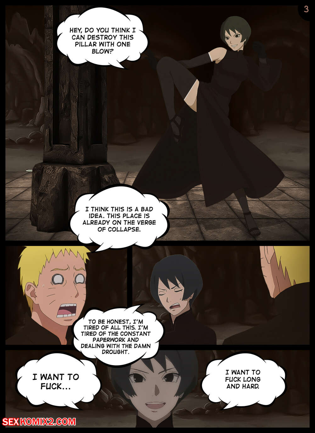 Naruto. An obscene offer. KristoLin for sexkomix2.com page 4 full