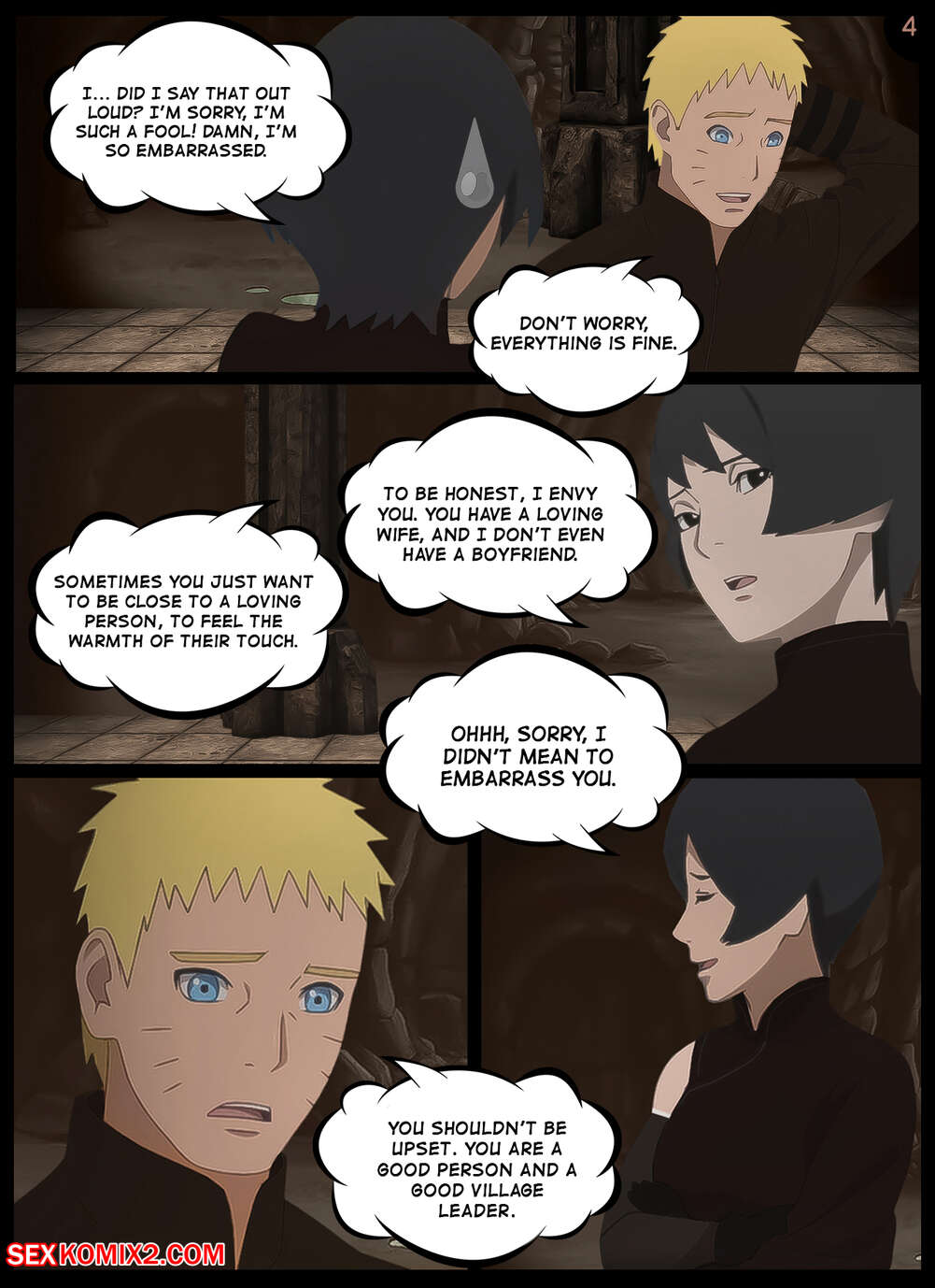 Naruto. An obscene offer. KristoLin for sexkomix2.com page 5 full