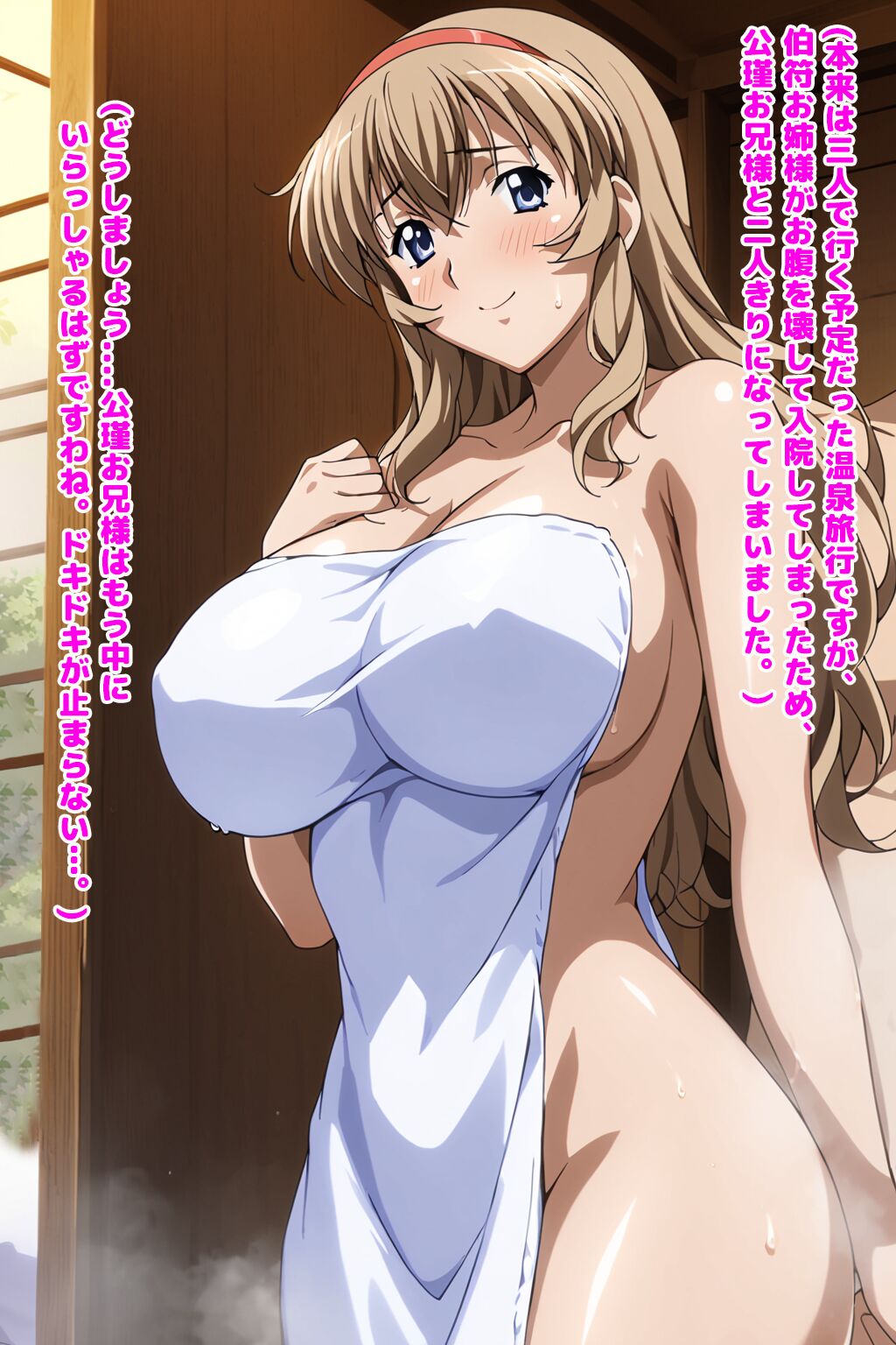 Sonken chuubou&Shuyu koukin - Yoru no onsen deto page 2 full