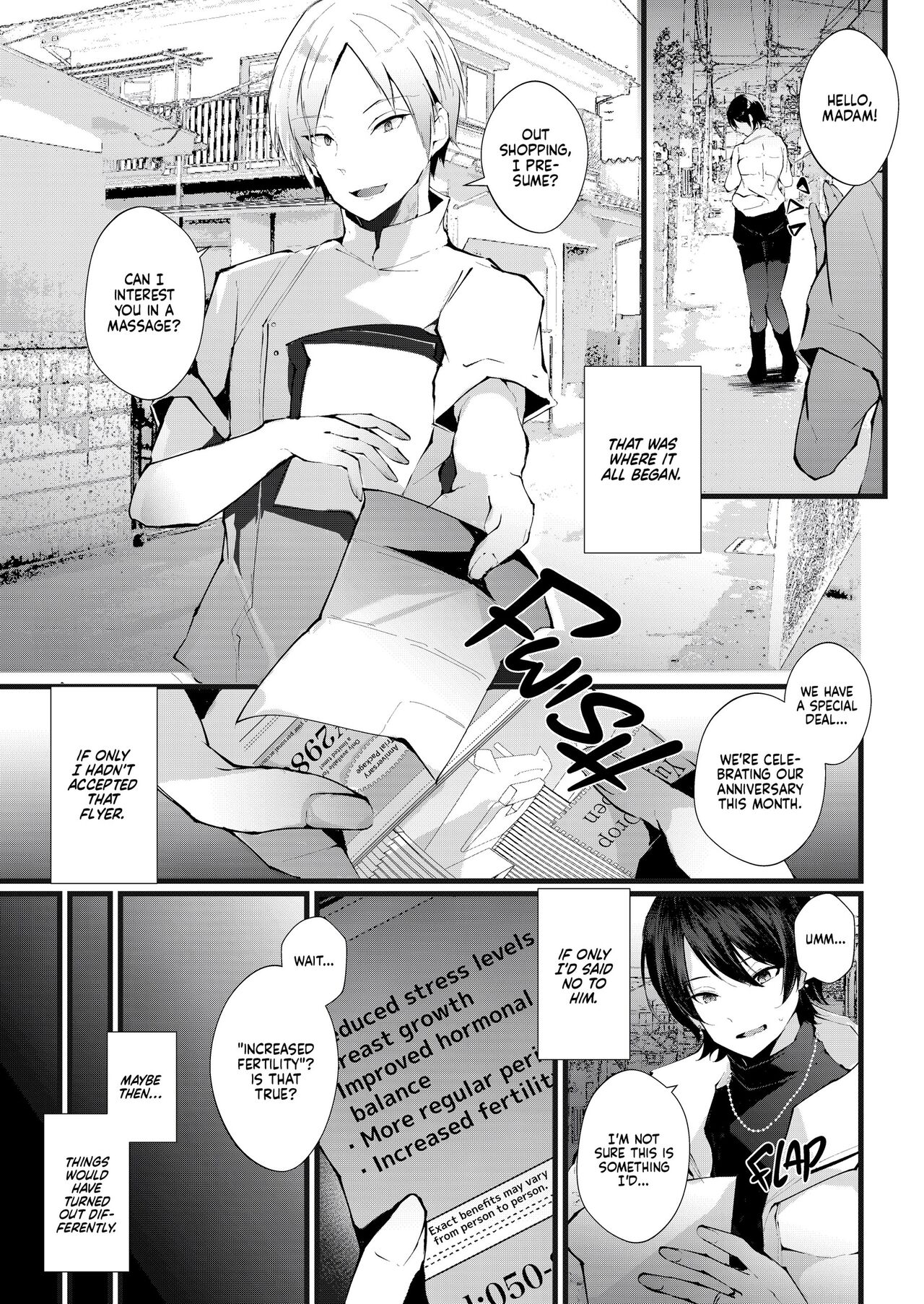 Kakkou no Rakuin ~Ninkatsu Kyonyuu Hitozuma ga Biyaku Jirashi Massage ni Kokomo mo Karada mo Ochiru made~ _ The Mark of the Cuckoo page 4 full