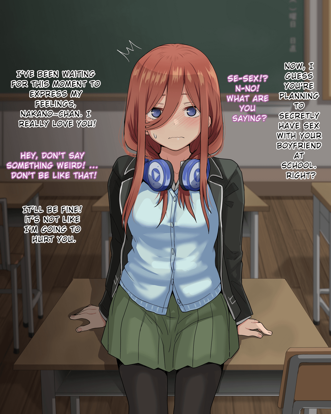 3/5 Ryoujoku   | Miku Nakano ~Netorare~ page 3 full