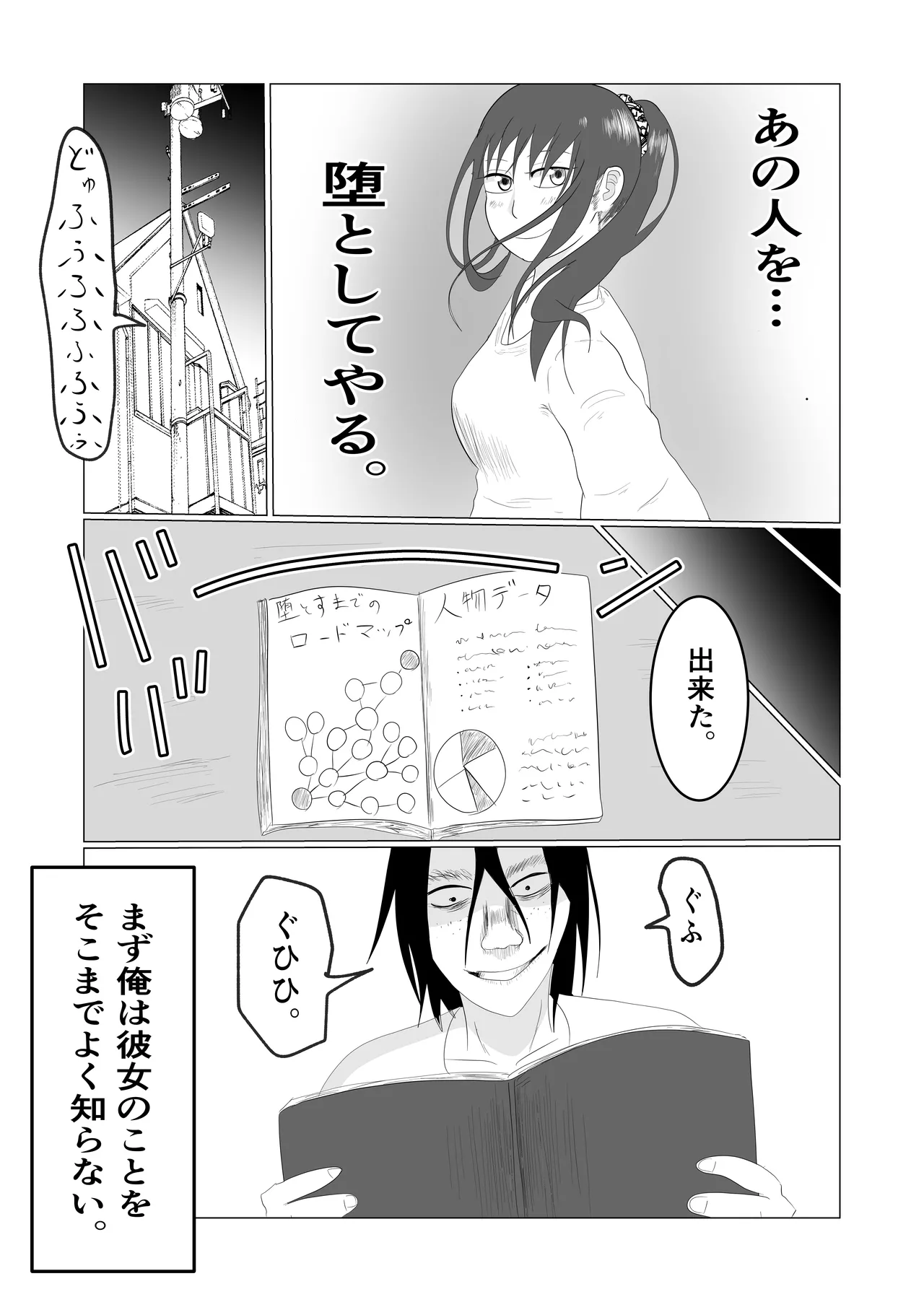 旗当番の女〜隠キャ男の元バリキャリ妻寝取計画〜 page 8 full
