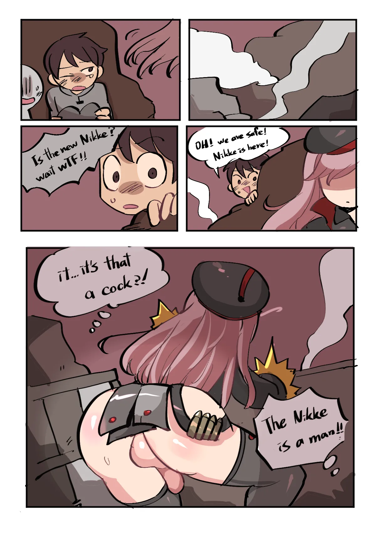 Nikke Transformation / 妮姬改造 page 8 full