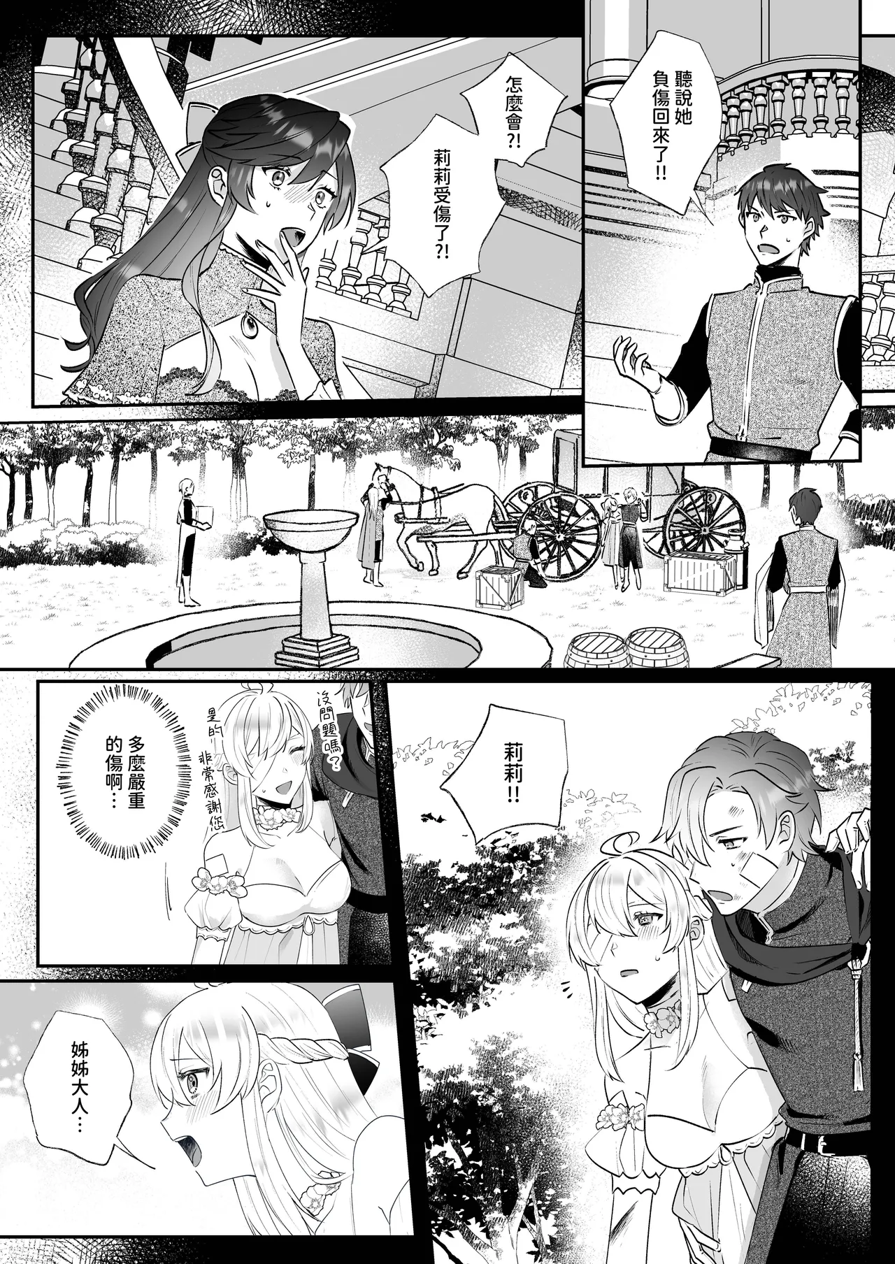 Danzai Route o Kaihi Shiyou to Shita Akuyaku Reijou wa Futanari Seijo no Imouto ni Dekiai Saremashita 2 page 5 full