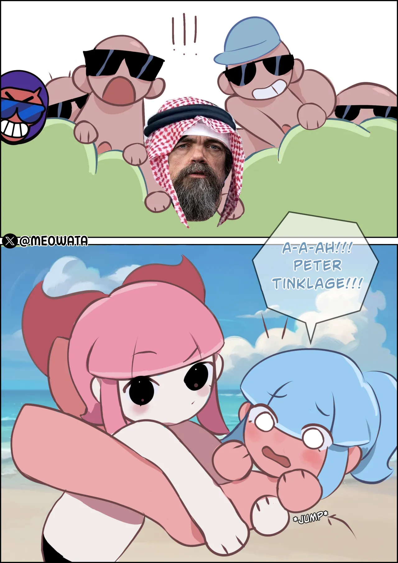 Janet and Melodie beach episode page 9 full