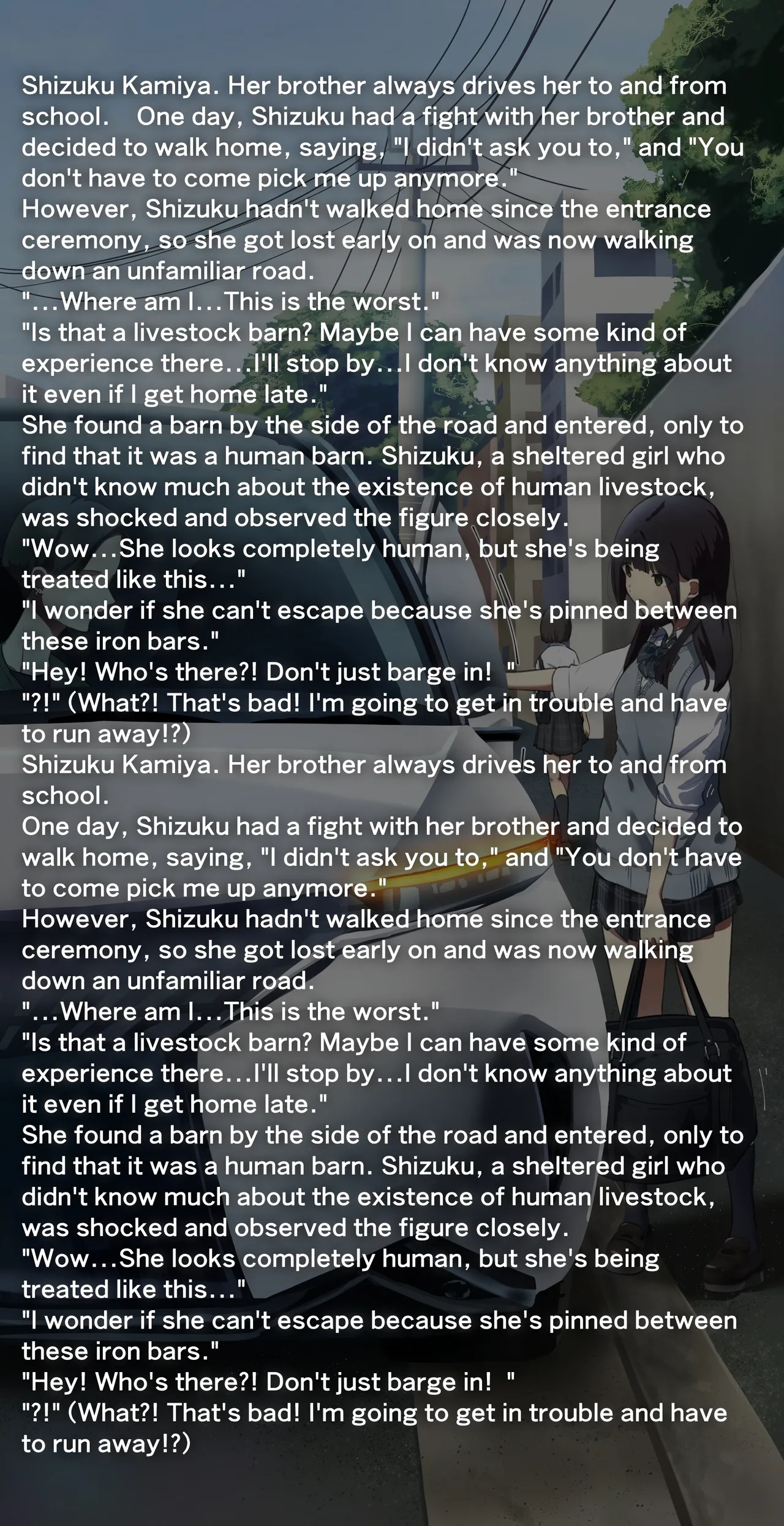 I got lost in the human barn… page 2 full