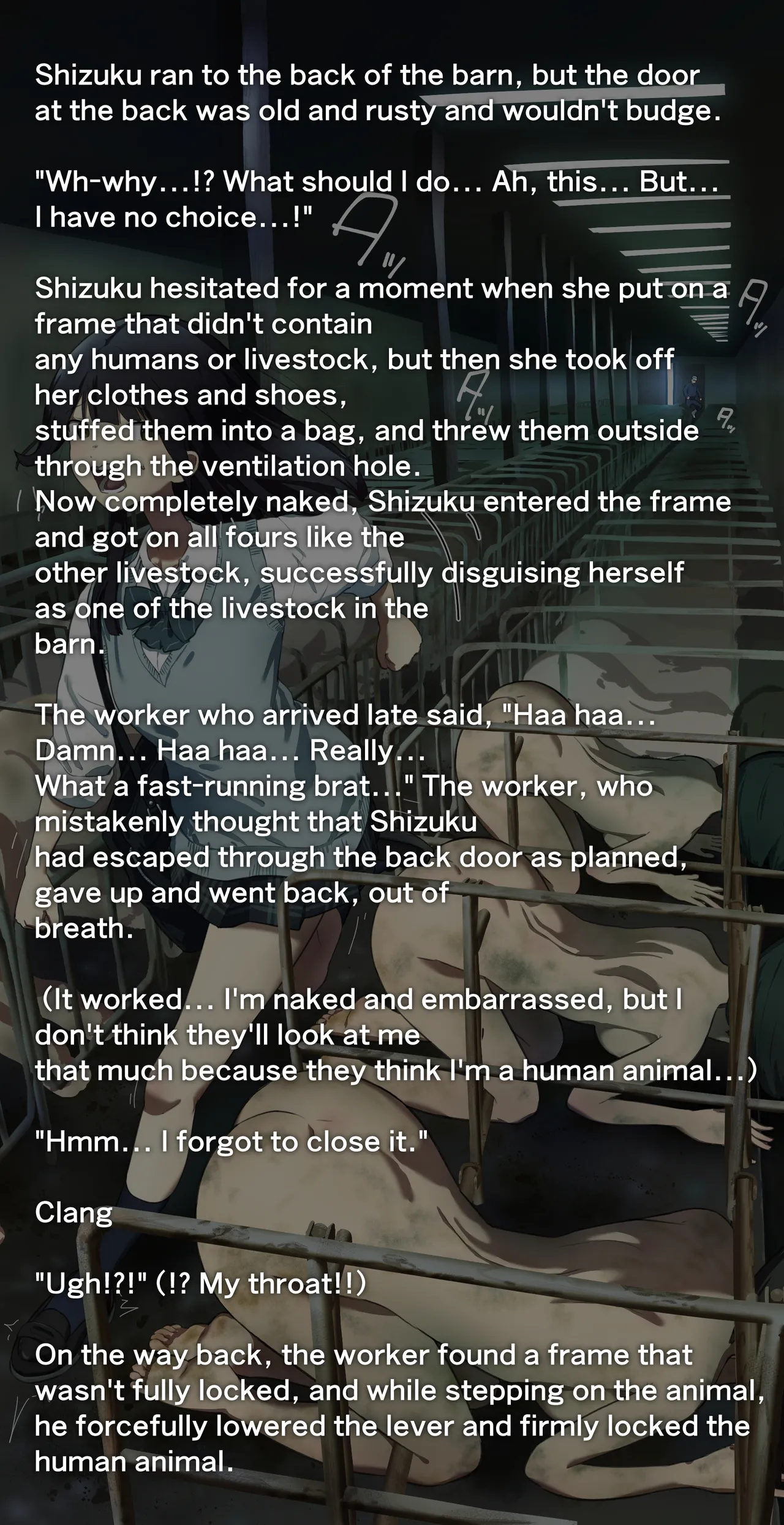 I got lost in the human barn… page 4 full