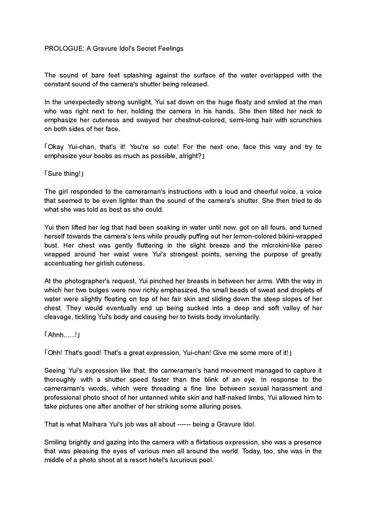 Yuri GraDol Yui - Kindan Girls Love page 5 full