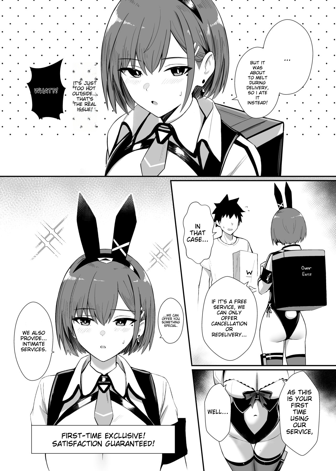 Haitatsu Bunny Girl to Service Ecchi 3 - Delivery Bunny Girl 3 page 9 full