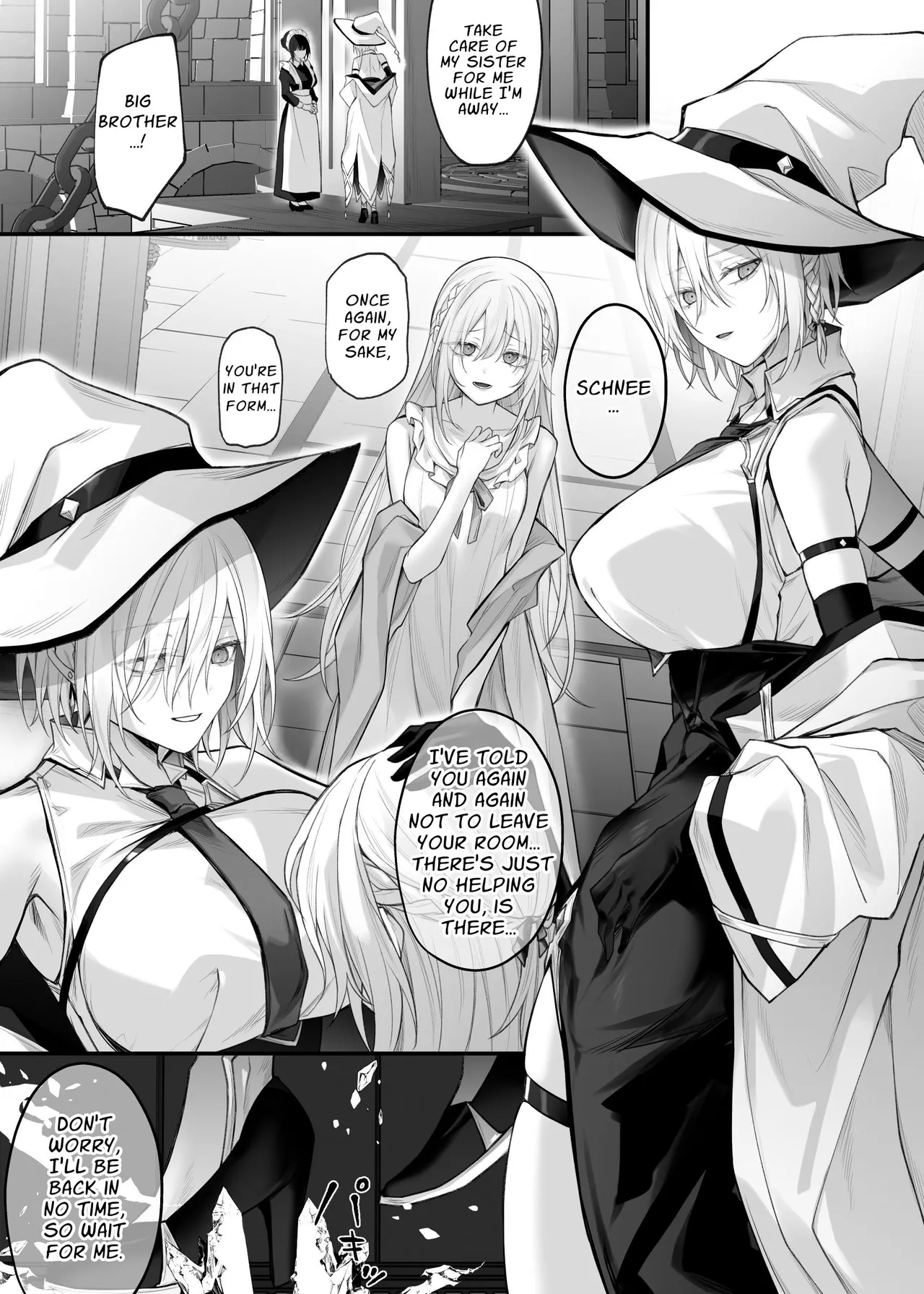 Juketsu no Majo Alexia wa Mou Otoko ni Modorenai | The Cursed Blood Witch Alexia Can Never Go Back to Being a Man page 2 full