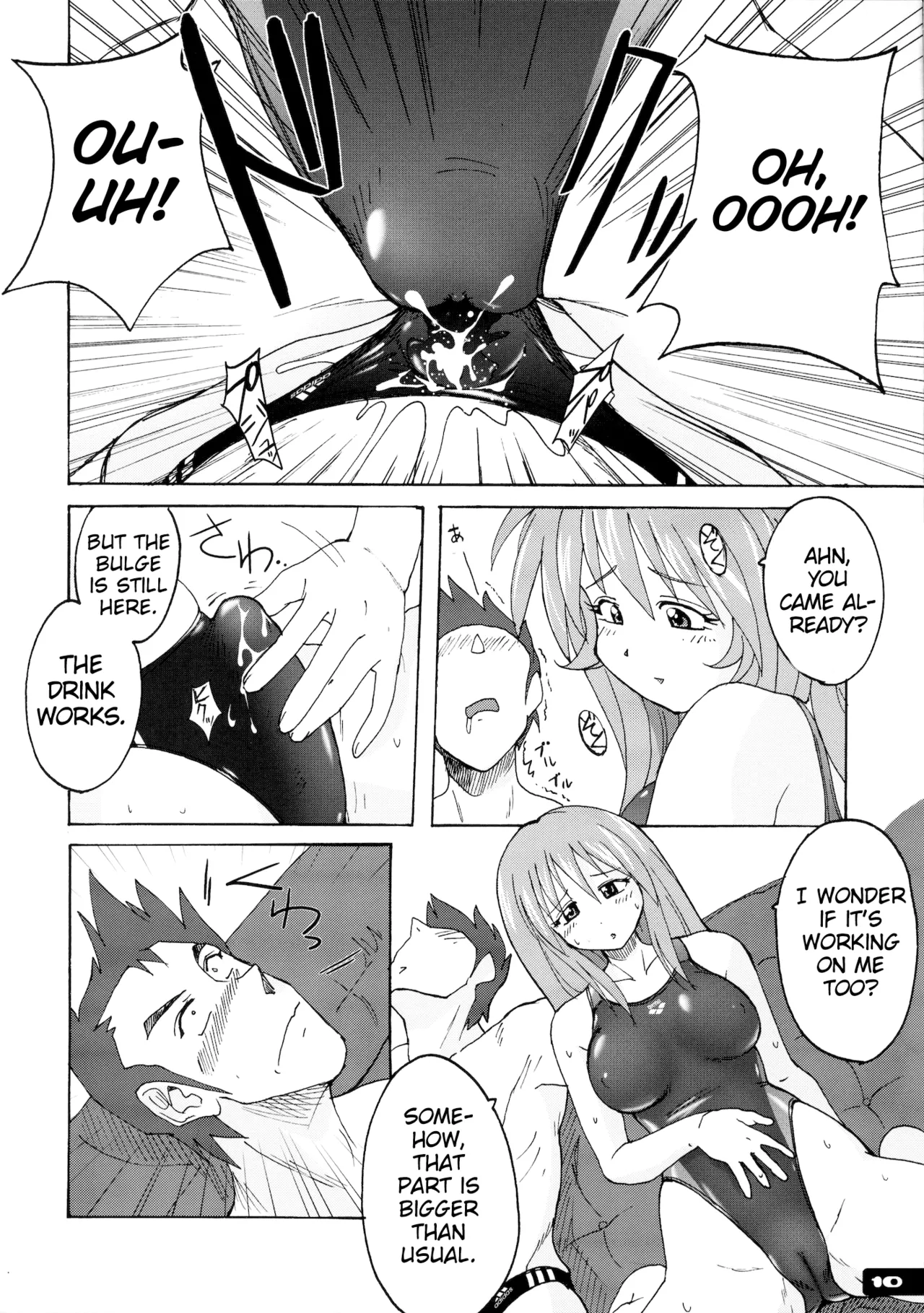 Pitapita Kyouei Mizugi - for Competition swimsuit fetist & high cut bottoms fleaks 1-3 Soushuuhen page 9 full