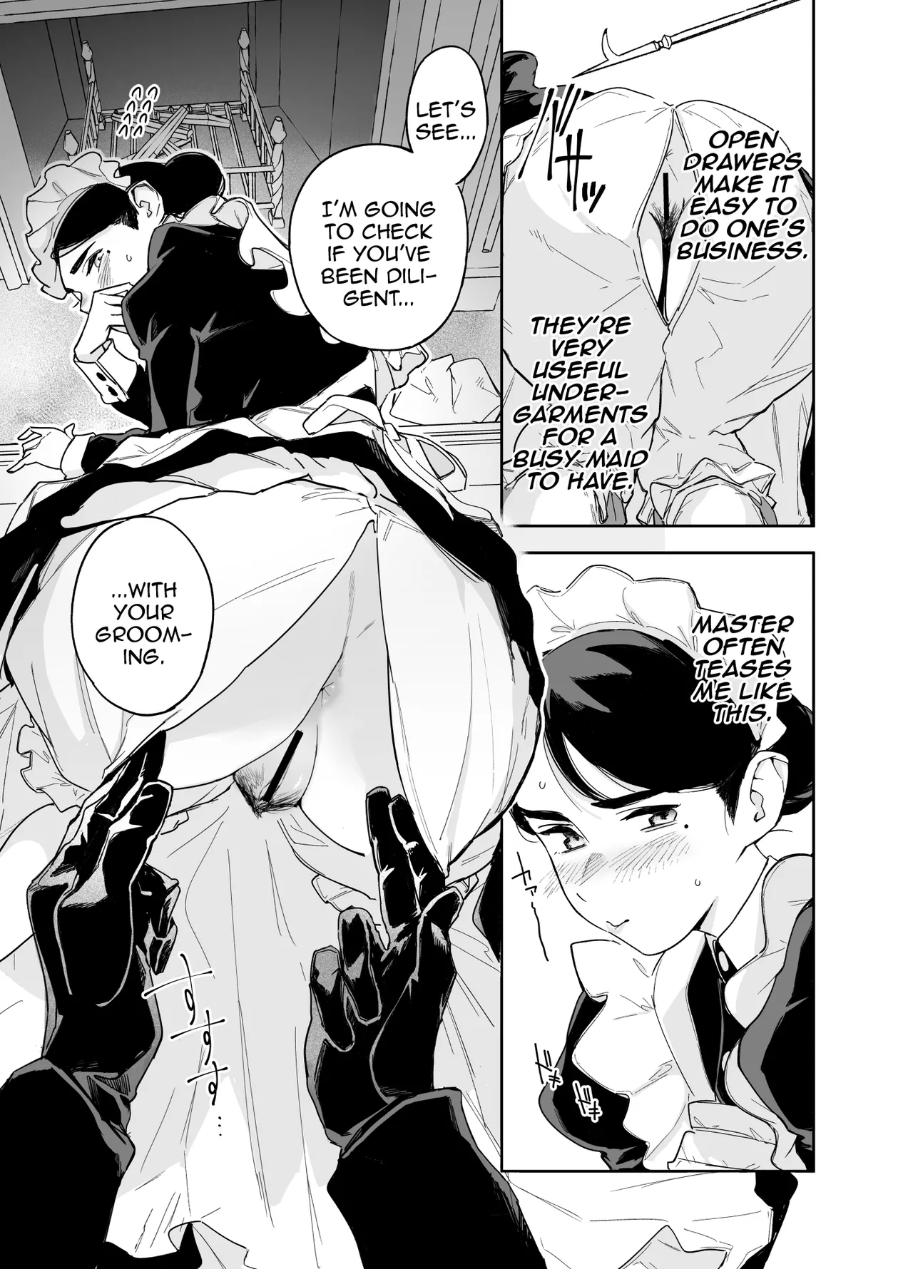 Wagaya no Housemaid Bridget Sei no Gohoushi ~Danro Souji kara Kozukuri made~ /  My Housemaid Bridget's Sexual Service ~ Everything From Fireplace Cleaning, To Babymaking page 6 full