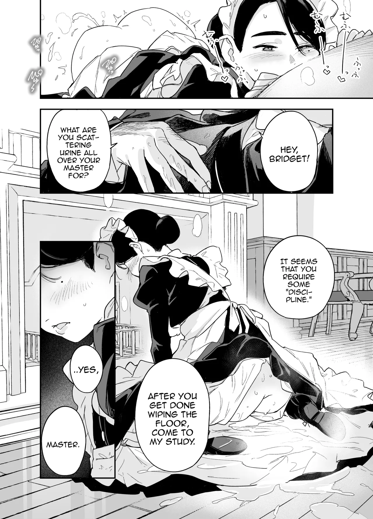 Wagaya no Housemaid Bridget Sei no Gohoushi ~Danro Souji kara Kozukuri made~ /  My Housemaid Bridget's Sexual Service ~ Everything From Fireplace Cleaning, To Babymaking page 9 full