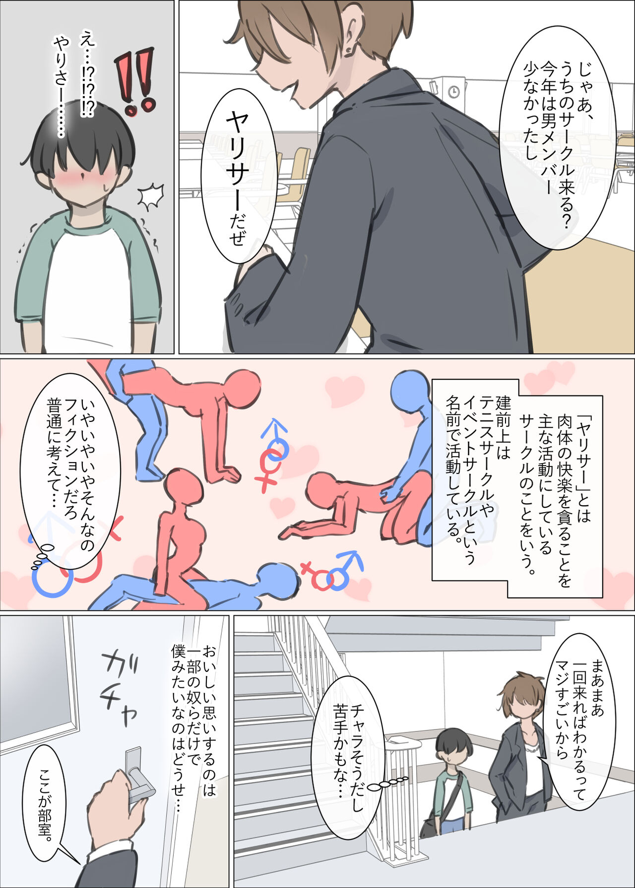 Daigaku no yarisa ga Omotte ita yori Yarisa datta hanashi page 3 full