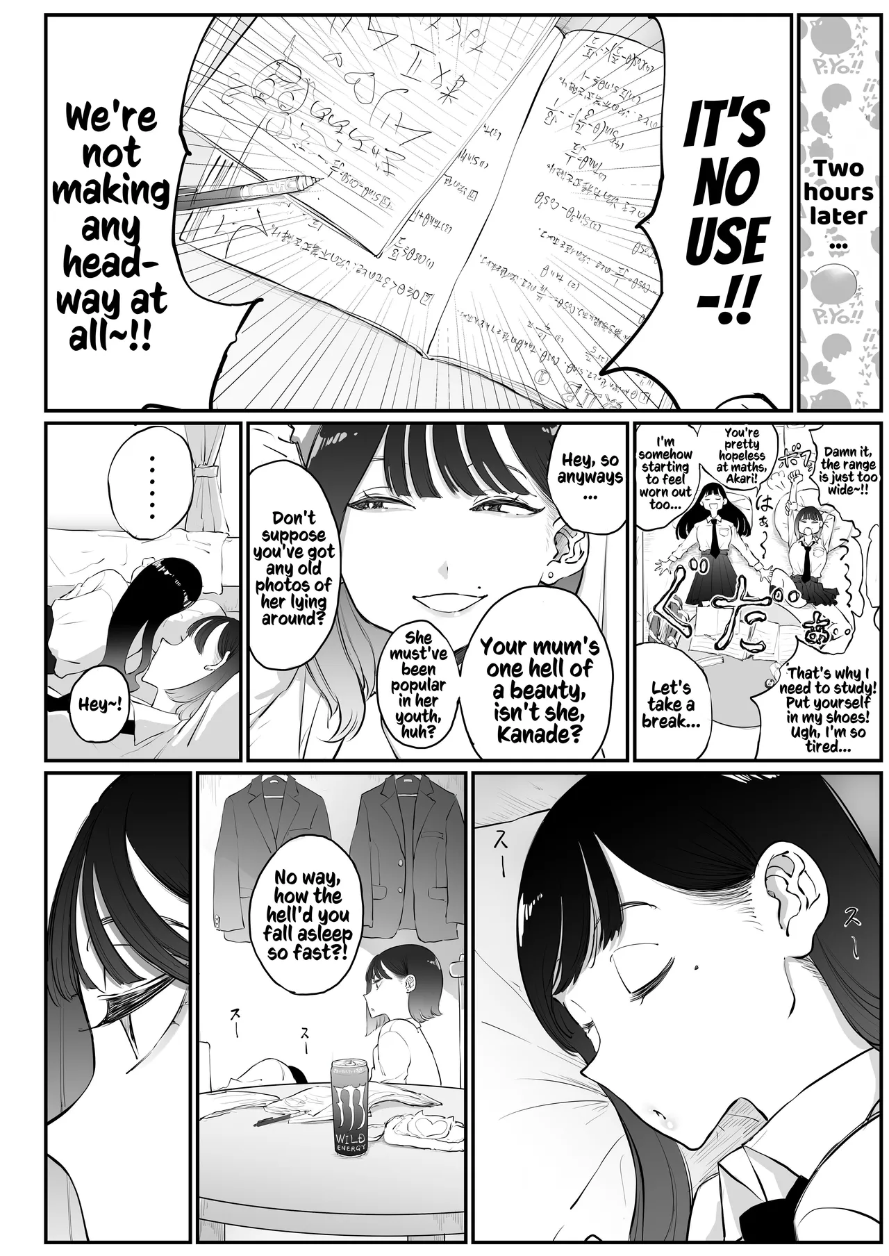 Bijin Tsuma, Ichinose Shiori 37 wa, Musume no Yuujin ni Idakareteiru | Beautiful Wife Shiori Ichinose  Is Getting Banged By Her Daughter's Female Friend page 4 full