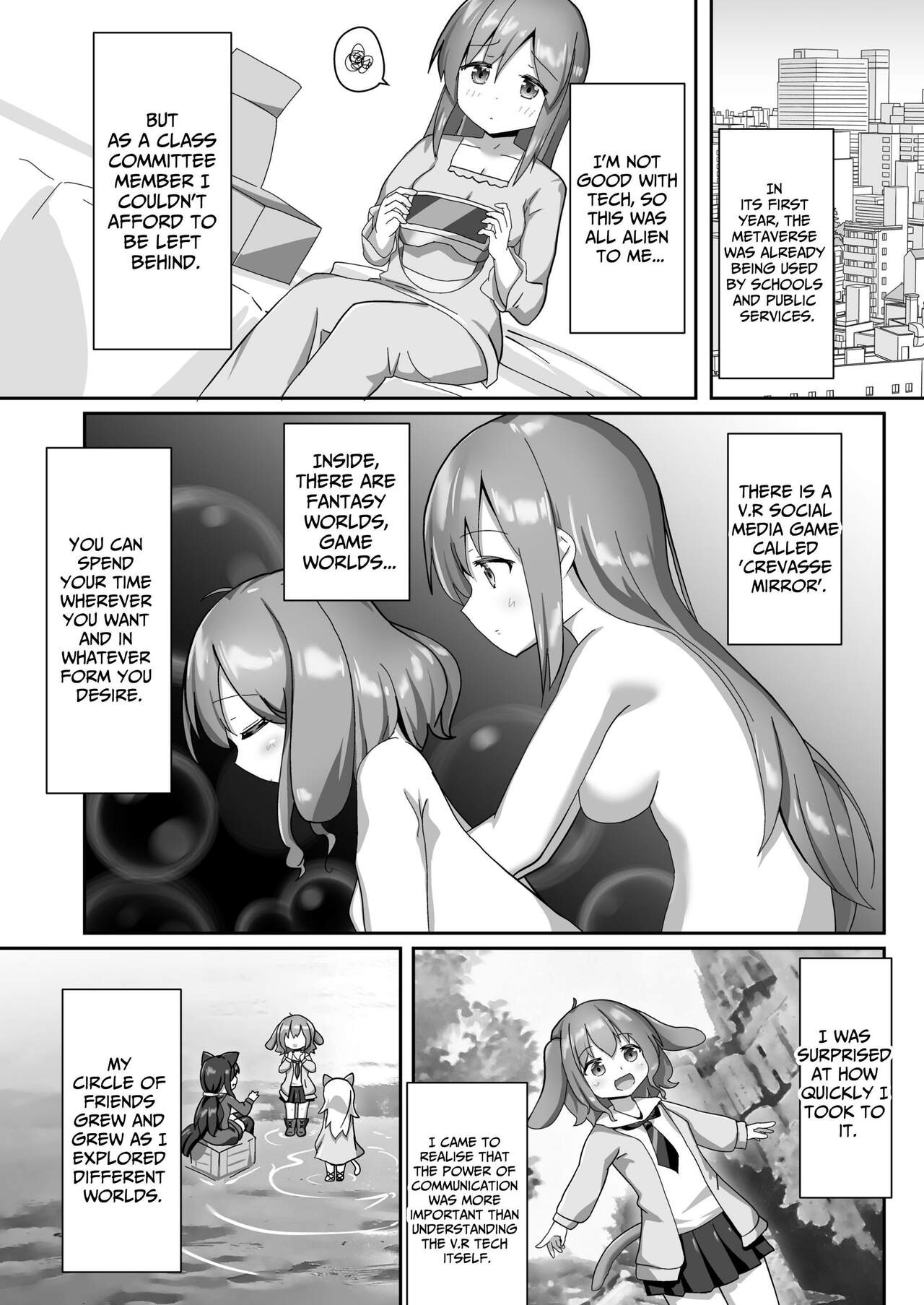 Osatou wa Yuriiro | Our Virtual Love is Died with Yuri page 6 full