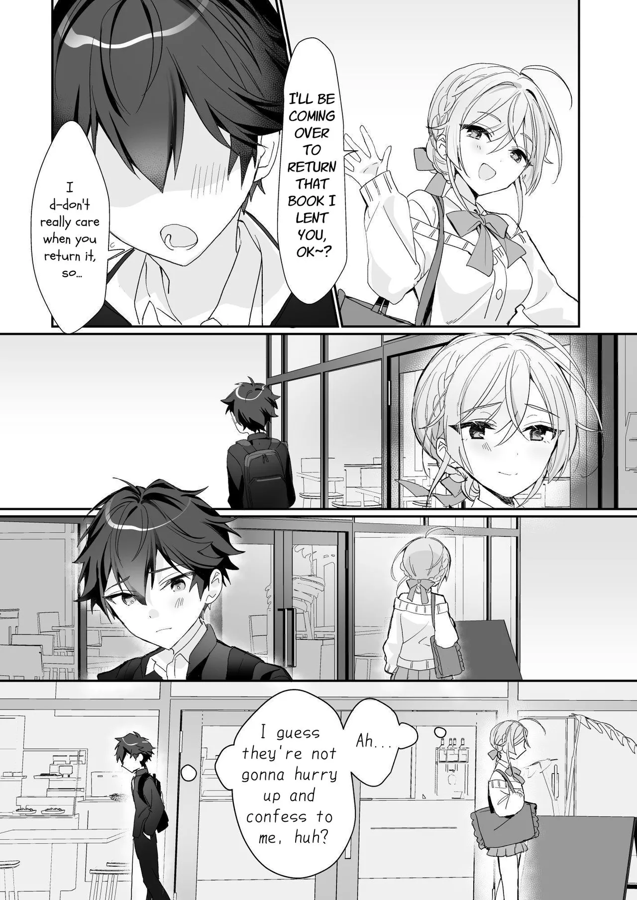 Josou Shounen to Ama Seme Oneesan | Crossdressing Guy and Sweetly Aggressive Woman page 4 full