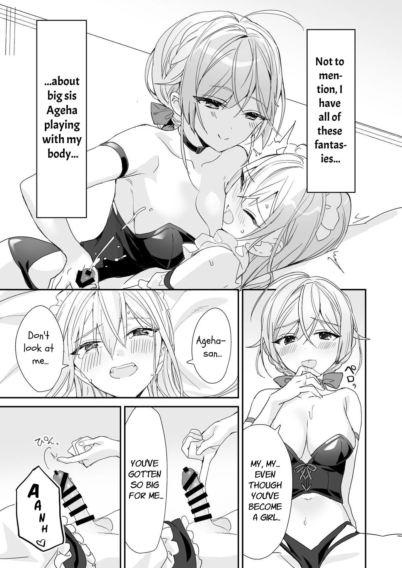 Josou Shounen to Ama Seme Oneesan | Crossdressing Guy and Sweetly Aggressive Woman page 8 full