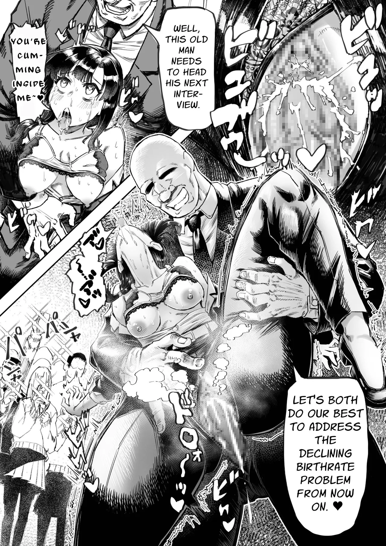 Shoushi Koureika Kaisaku Suru Saimin Oji-san ss | Ojisan Fights The Population Crisis ss page 6 full