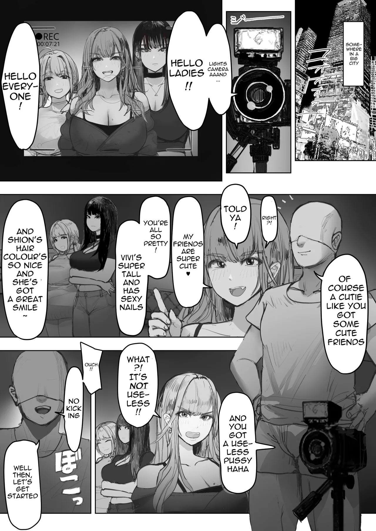 Shakkin Gal 3-nin ga Doujin AV Satsuei shita Kekka | 3 Debt-Ridden Gyaru Shoot Home-Made Porn page 8 full