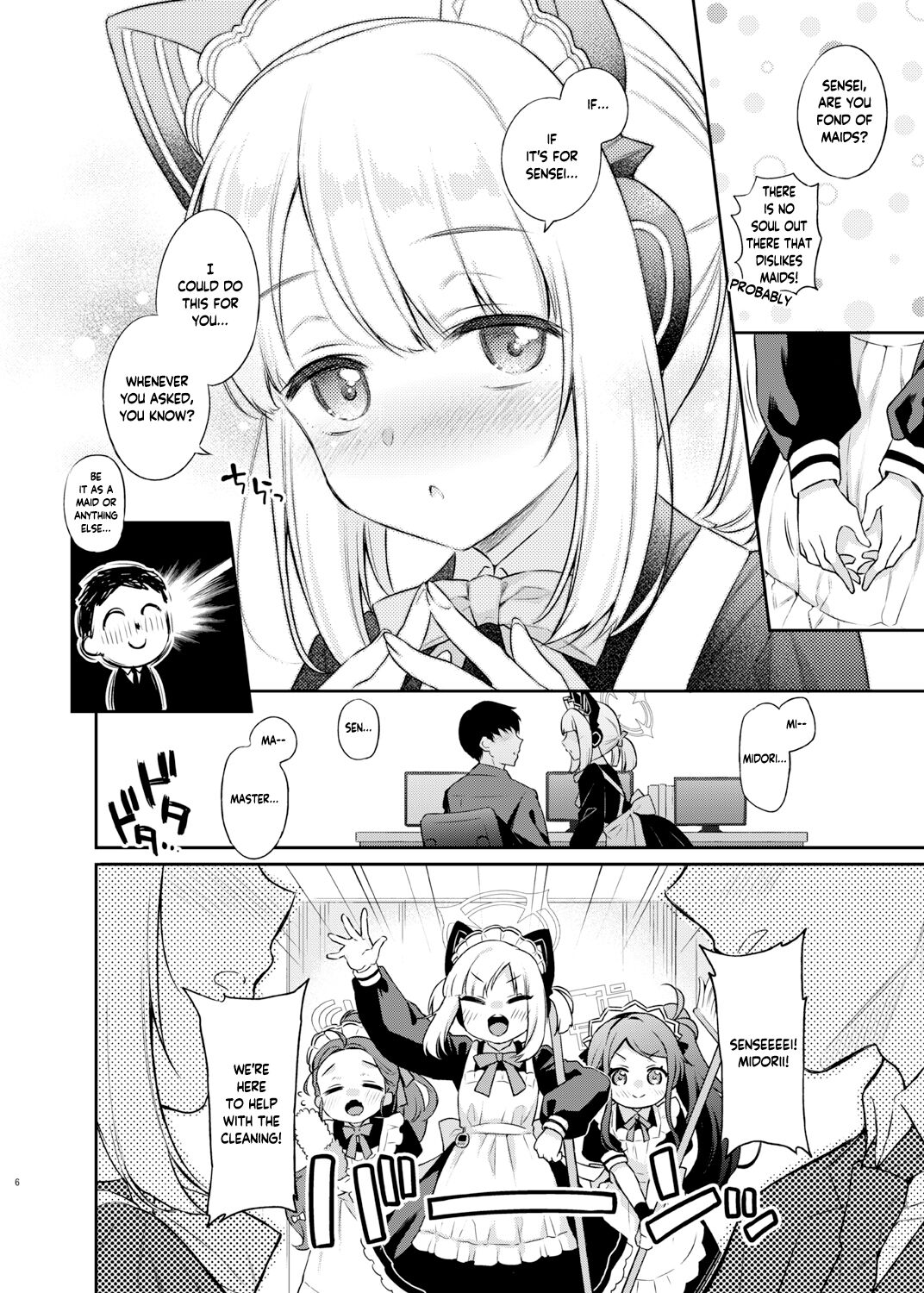 Sensei, Minna ni wa Naisho Desu yo? page 6 full