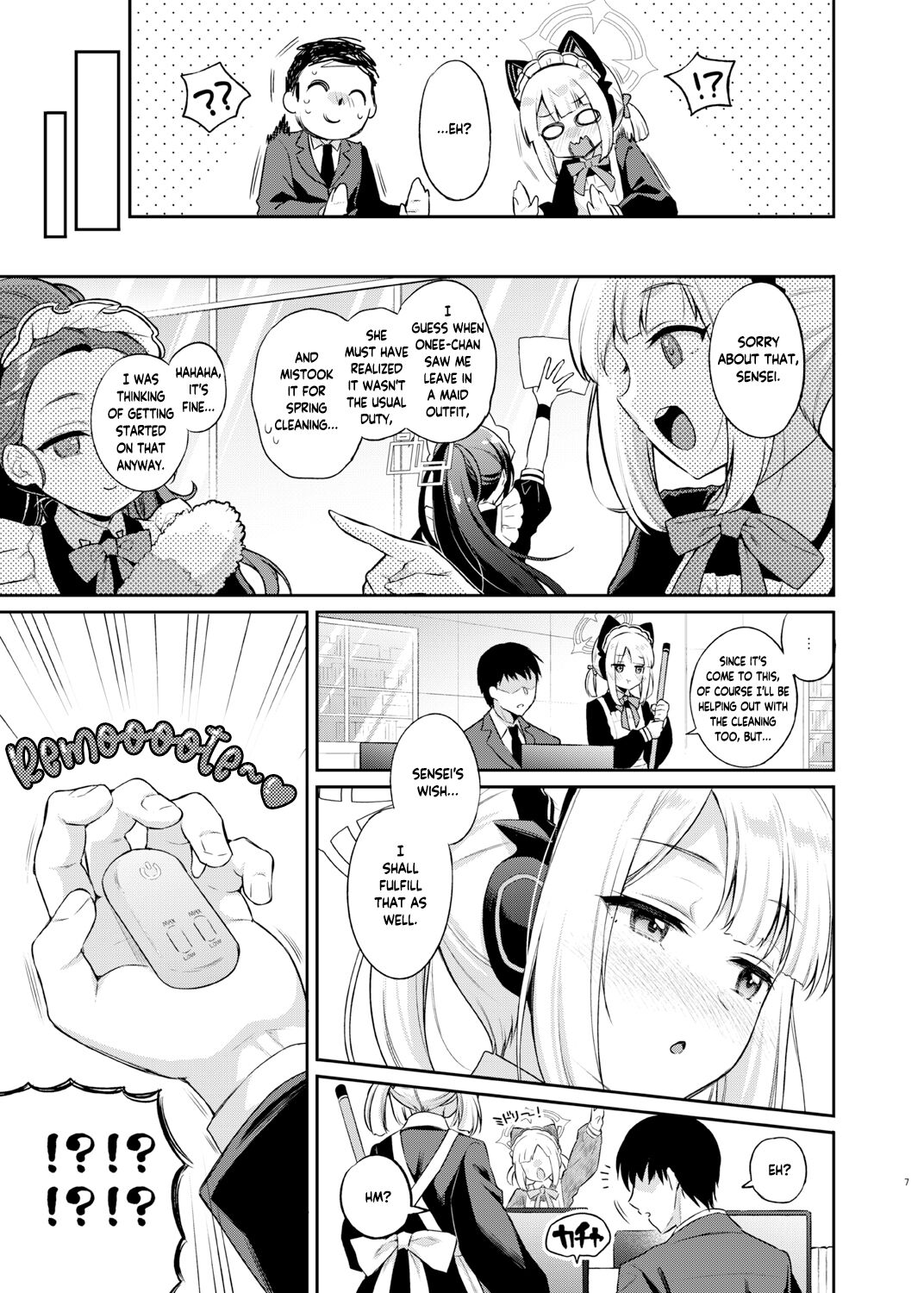 Sensei, Minna ni wa Naisho Desu yo? page 7 full