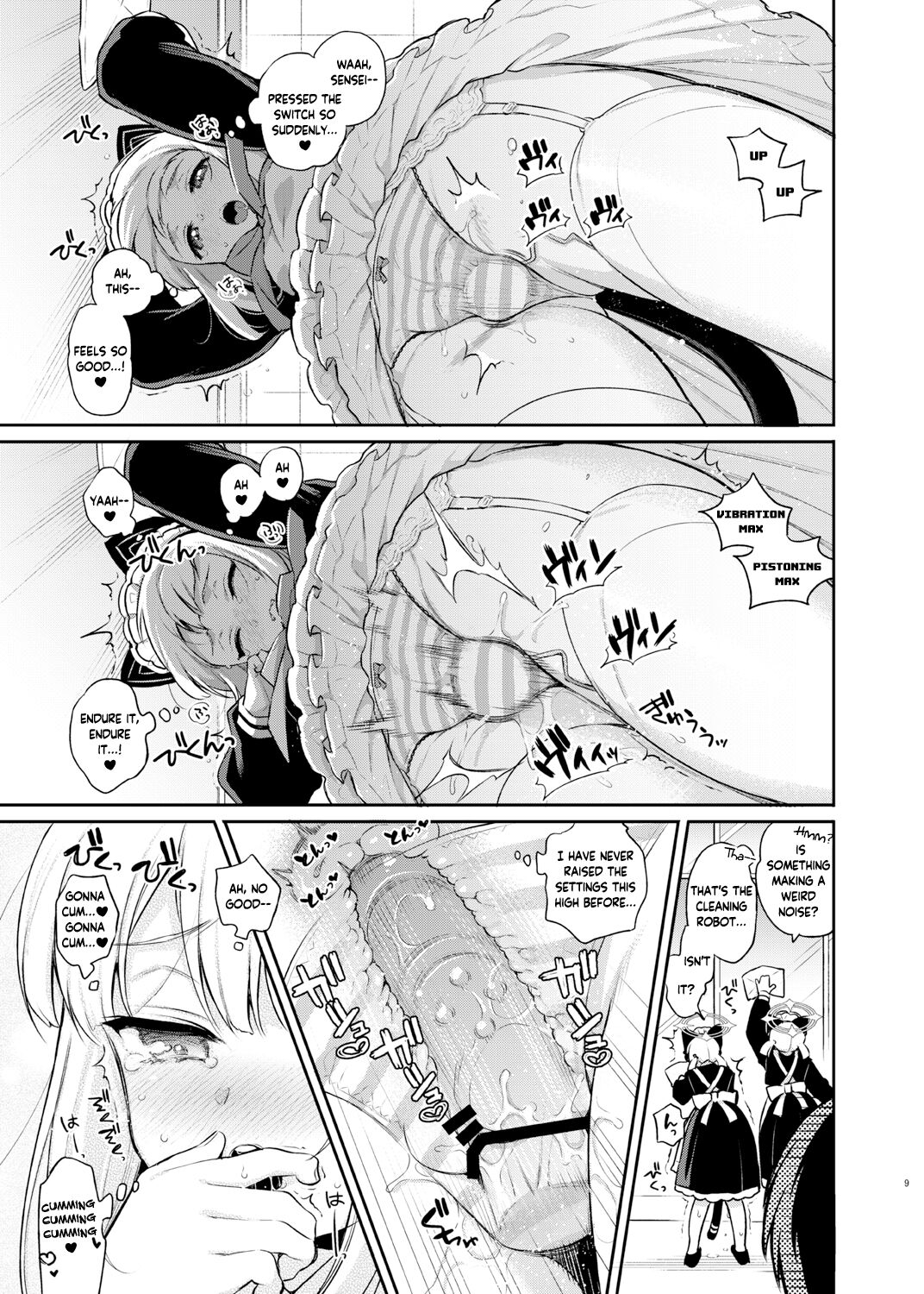 Sensei, Minna ni wa Naisho Desu yo? page 9 full