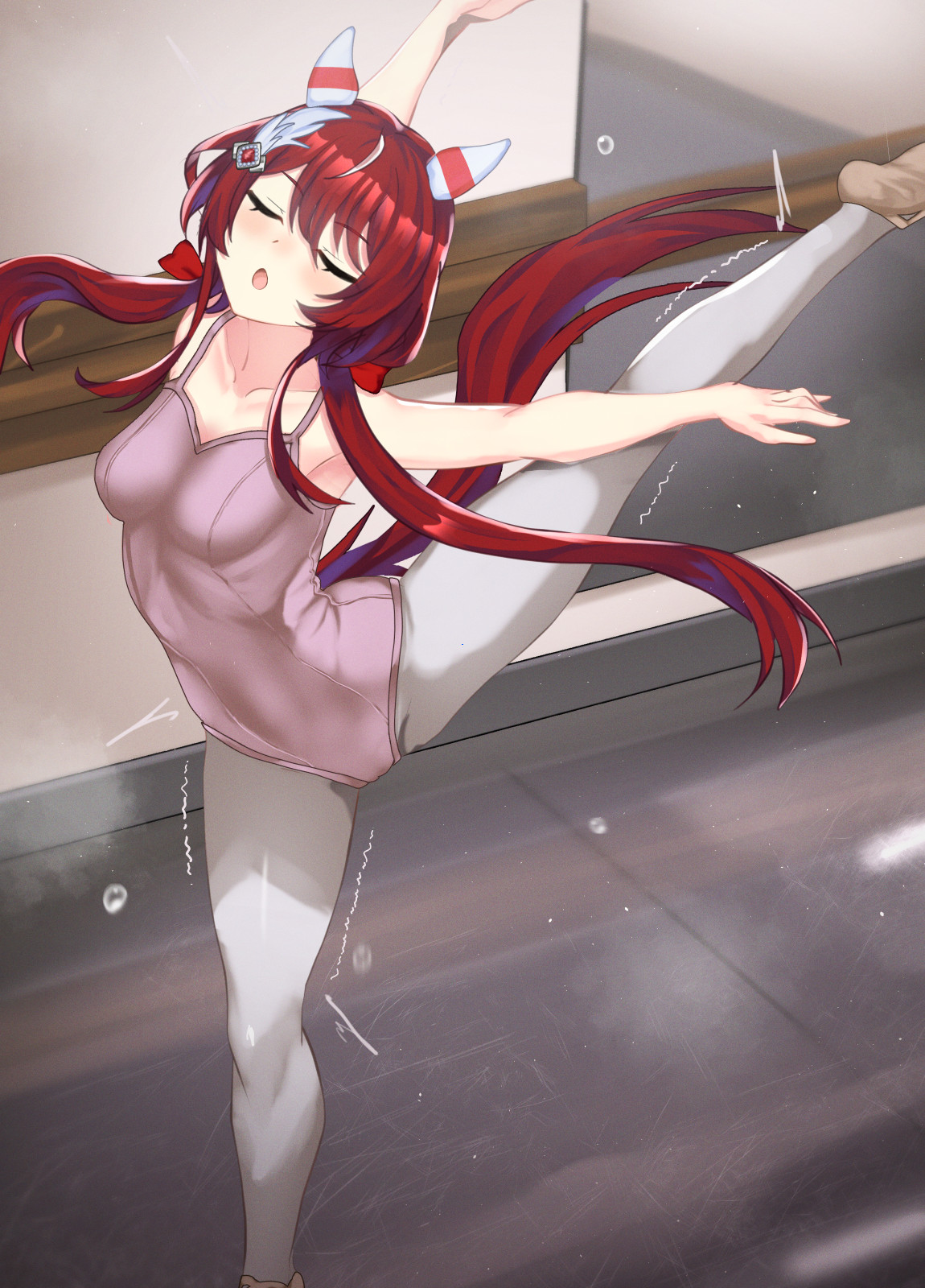 【poopy】谁发下体操服芭蕾（有栖川汉化） page 7 full