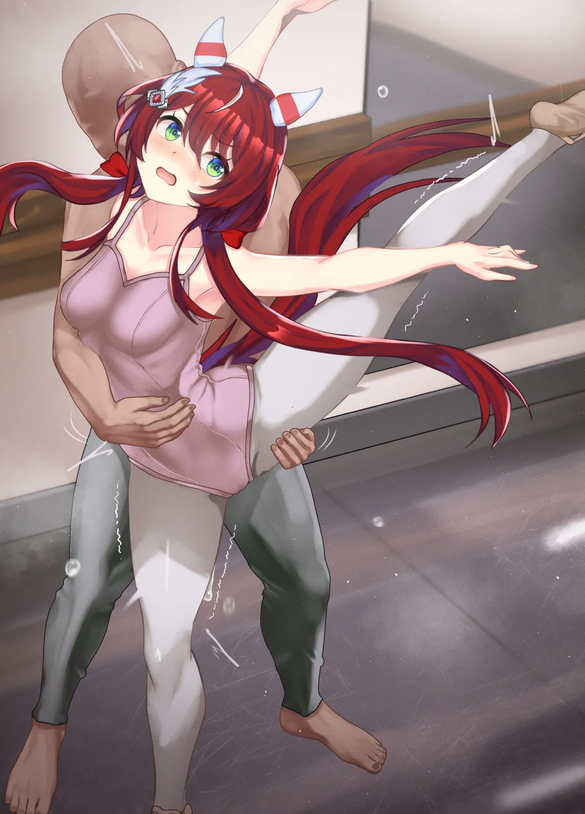 【poopy】谁发下体操服芭蕾（有栖川汉化） page 8 full