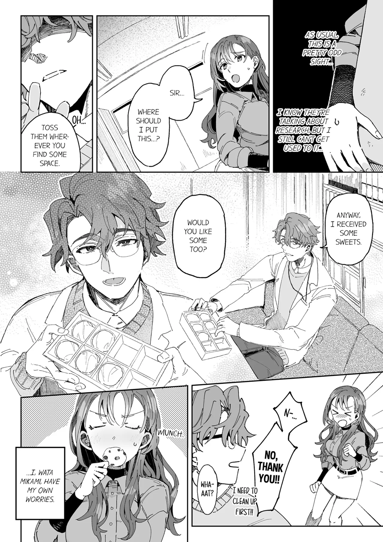 Kenkyuu Naiyou wa Seikan Kaihatsu!? ~Wata-chan wa Kyouju no H na Jikkendai~ | Researching Sexual Development!? -Wata Becomes Her Professor's Test Subject for Sex- Chapter 1-8 page 3 full