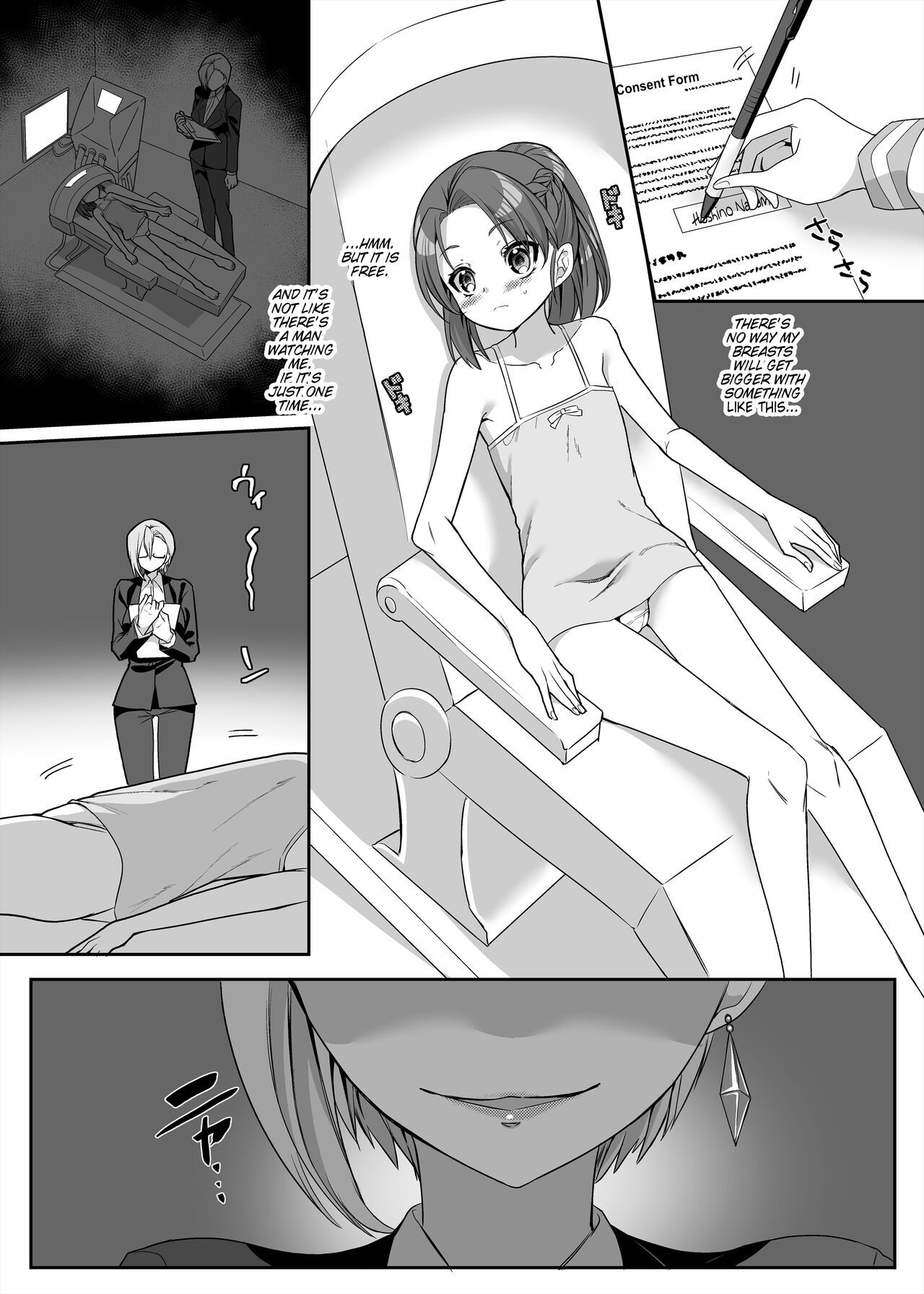 Henshin Heroine Team no Zunouha de Majime de Hinnyuu no Blue  The Smart, Diligent and Flat-Chested Blue from the Team of Morphing Heroines page 7 full