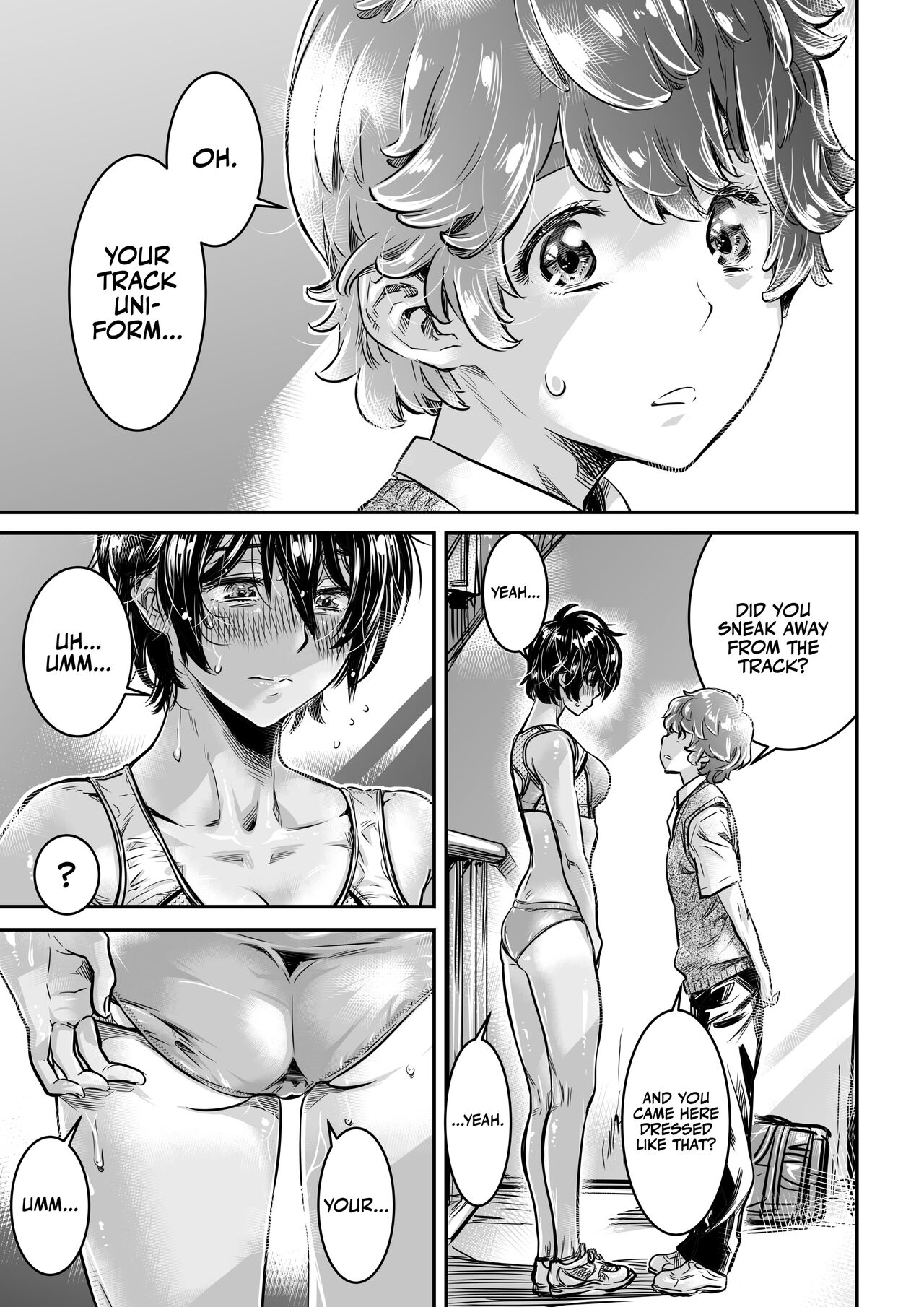 Tall Track and Field Girl Wants to Drink Juniors Cum page 8 full