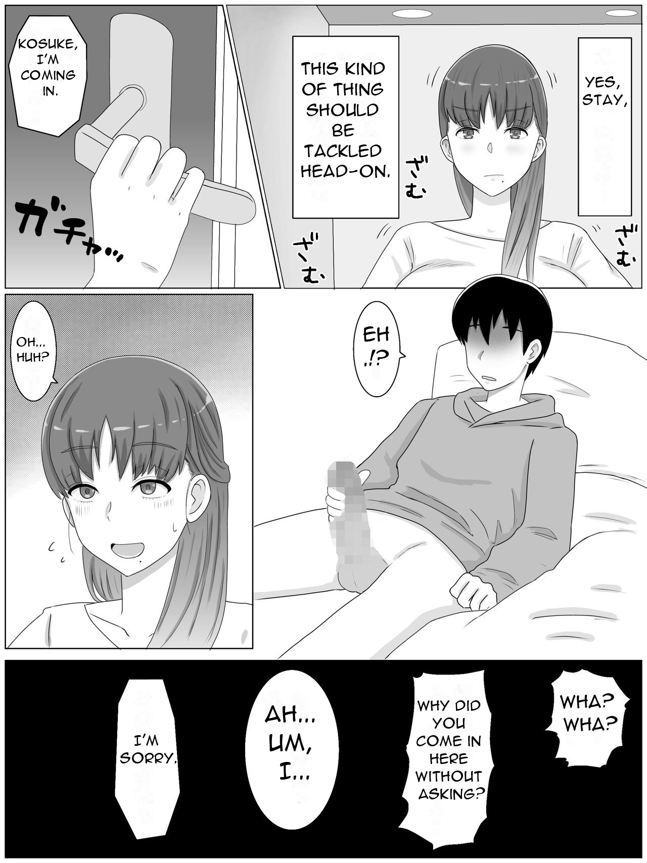 Kaa-san to Shitai Koto ~ Musuko no Kodane de Haramu Kyonyuu Haha page 7 full