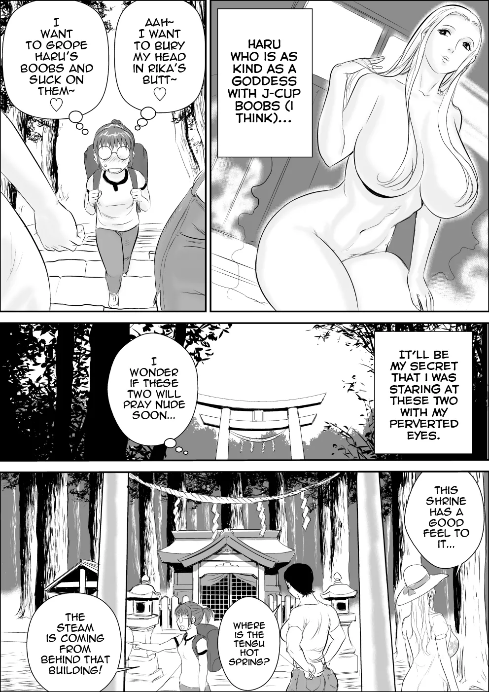 Tengu-sama no Kamikakushi | Being Spirted Away by Tengus page 8 full